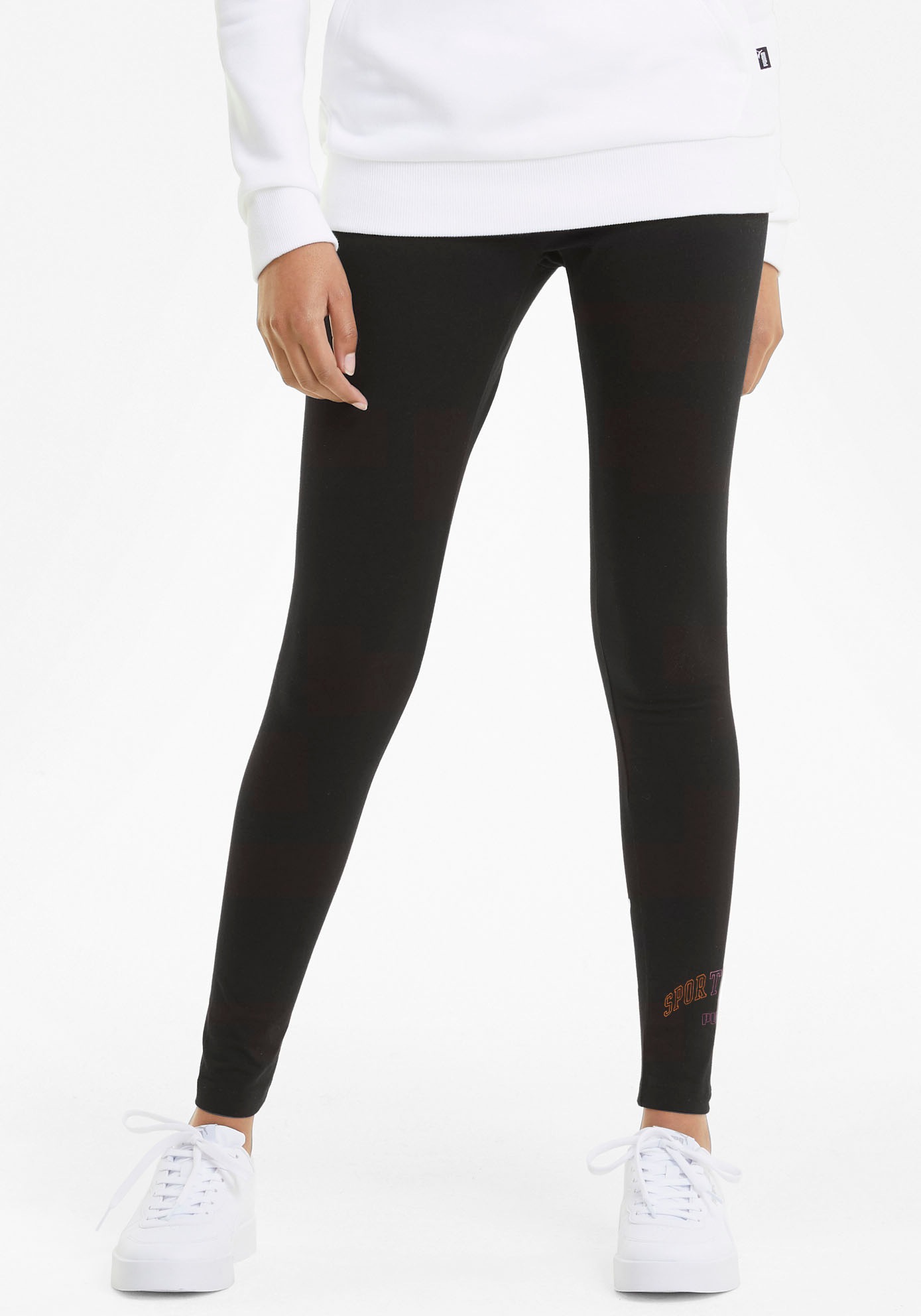 PUMA Leggings "ESS+ LOGO LAB LEGGINGS" mit Grafikprint, sportlicher Stil, a günstig online kaufen