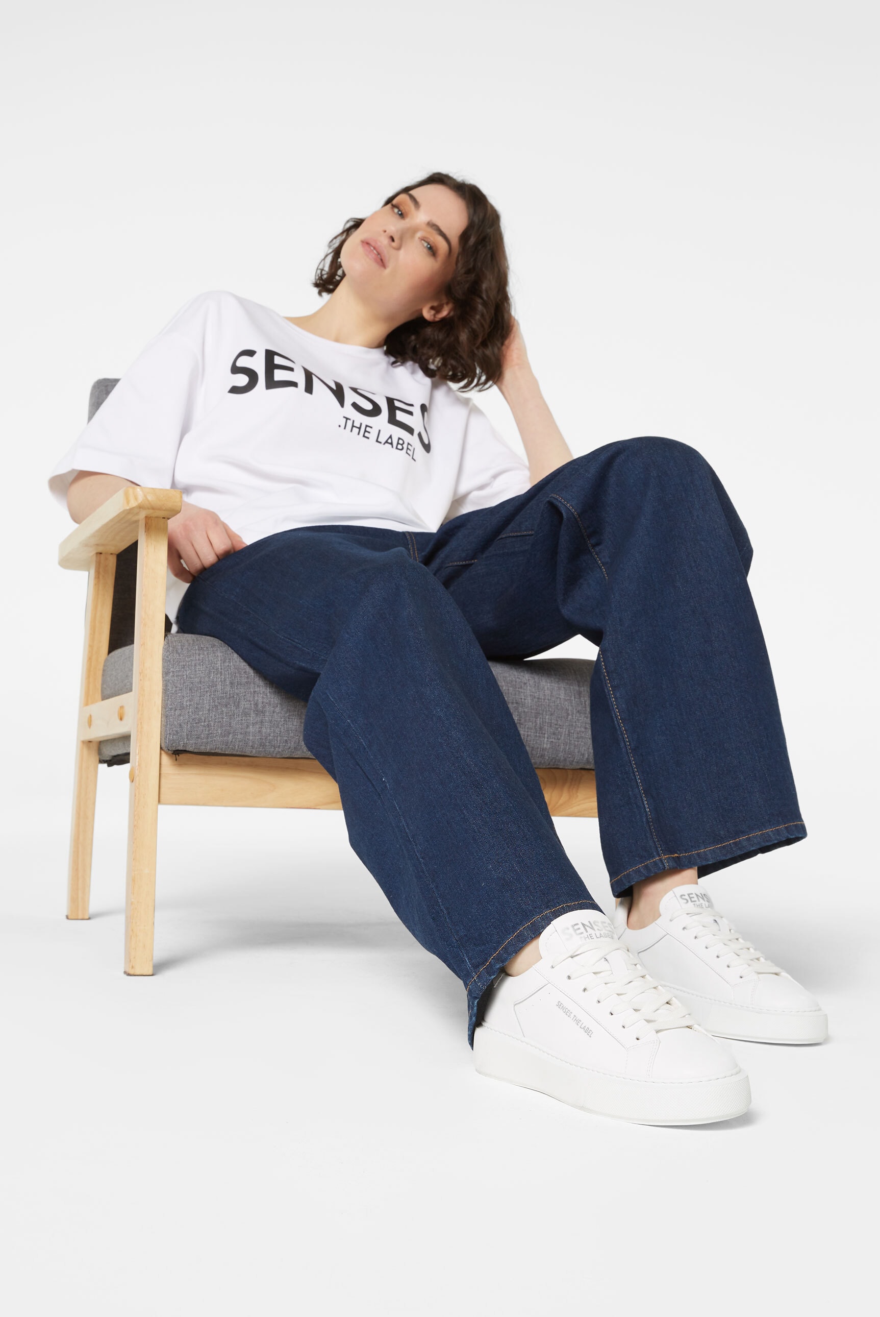 SENSES.THE LABEL Sneaker, mit gepolstertem Einstieg günstig online kaufen
