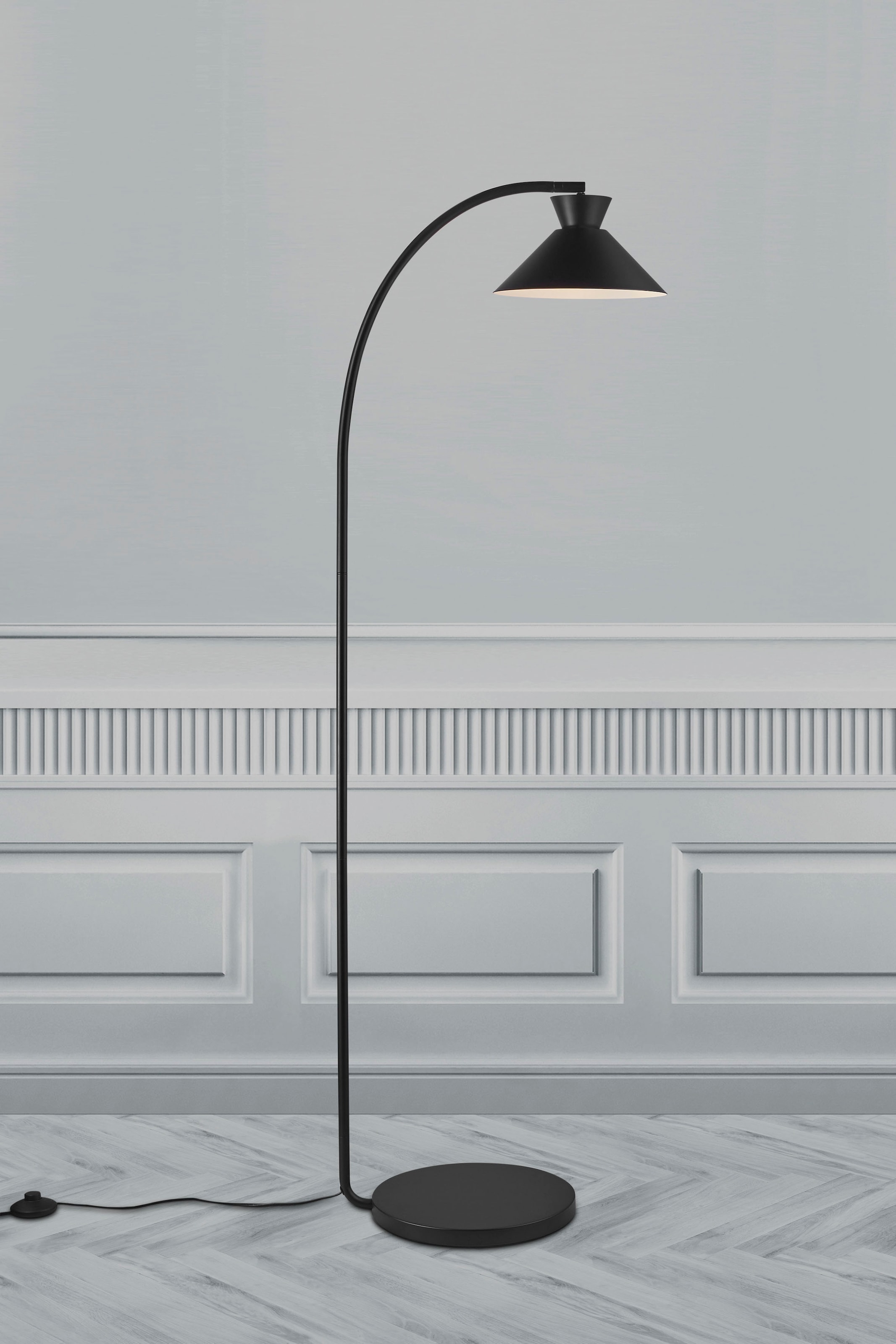 Leuchtmittel Exklusives | Nordlux E27, BAUR »Dial«, Dänisches für bestellen Wunderbare Design, Stehlampe Lichtkurve
