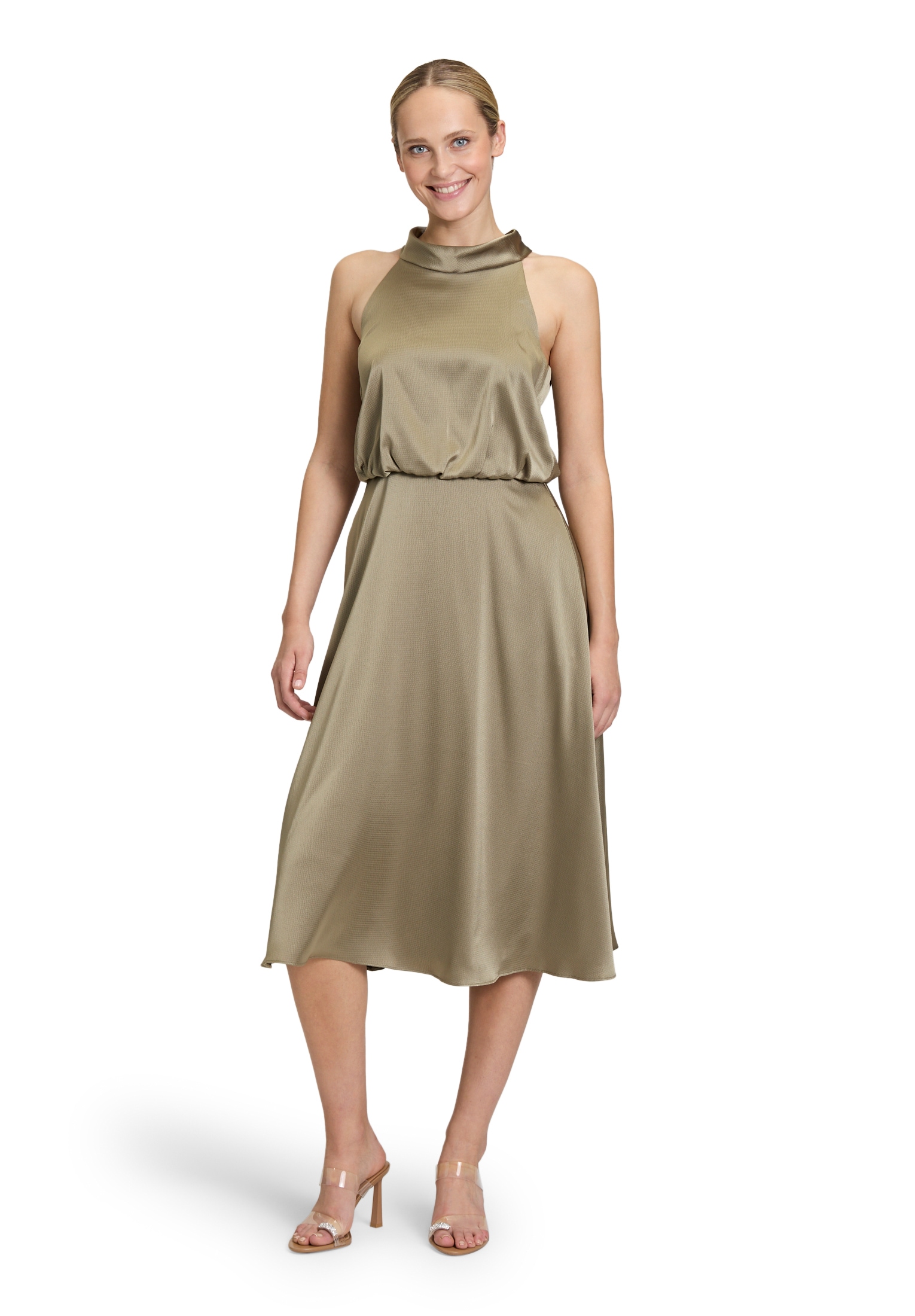 Vera Mont Cocktailkleid "Vera Mont Damen Cocktailkleid mit Stehkragen", Mat günstig online kaufen
