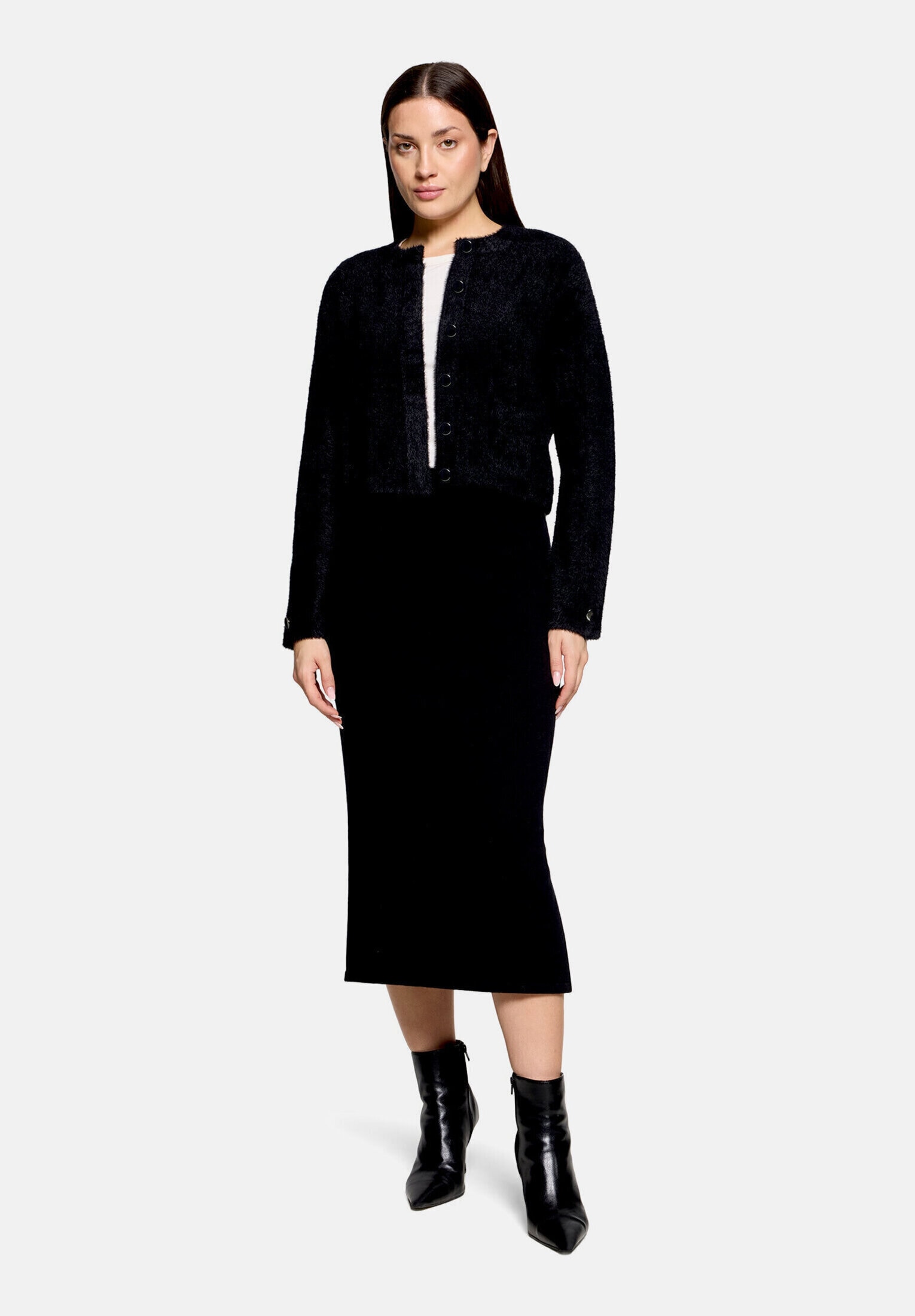 Betty Barclay Strickjacke »Damen mit aufgesetzten Taschen« 1 Stk.
