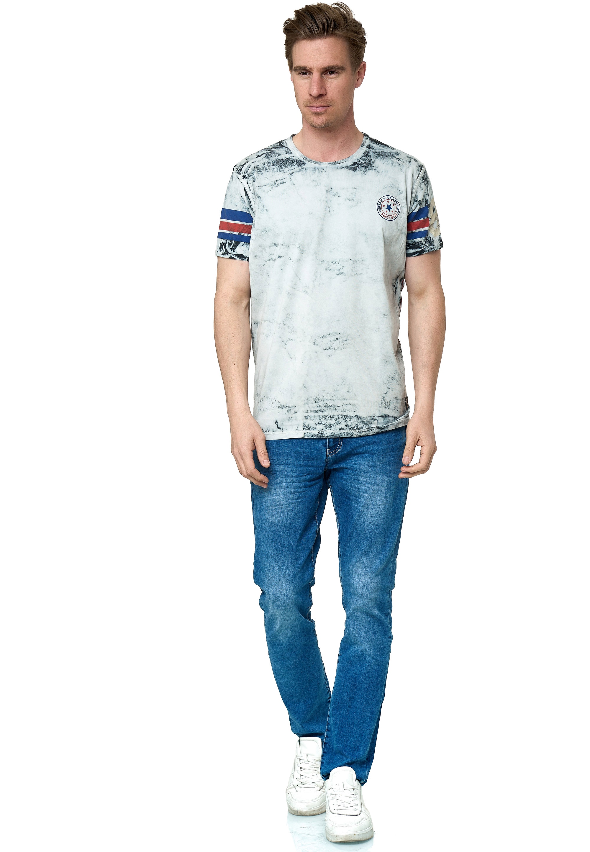 Rusty Neal T-Shirt in cooler Vintage-Optik günstig online kaufen