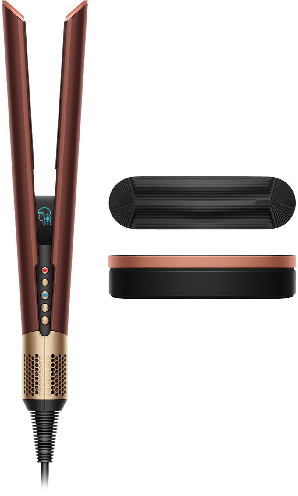 Dyson Plum Copper Glätteisen "Dyson Airstrait Haarglätter" Kinder von Baur