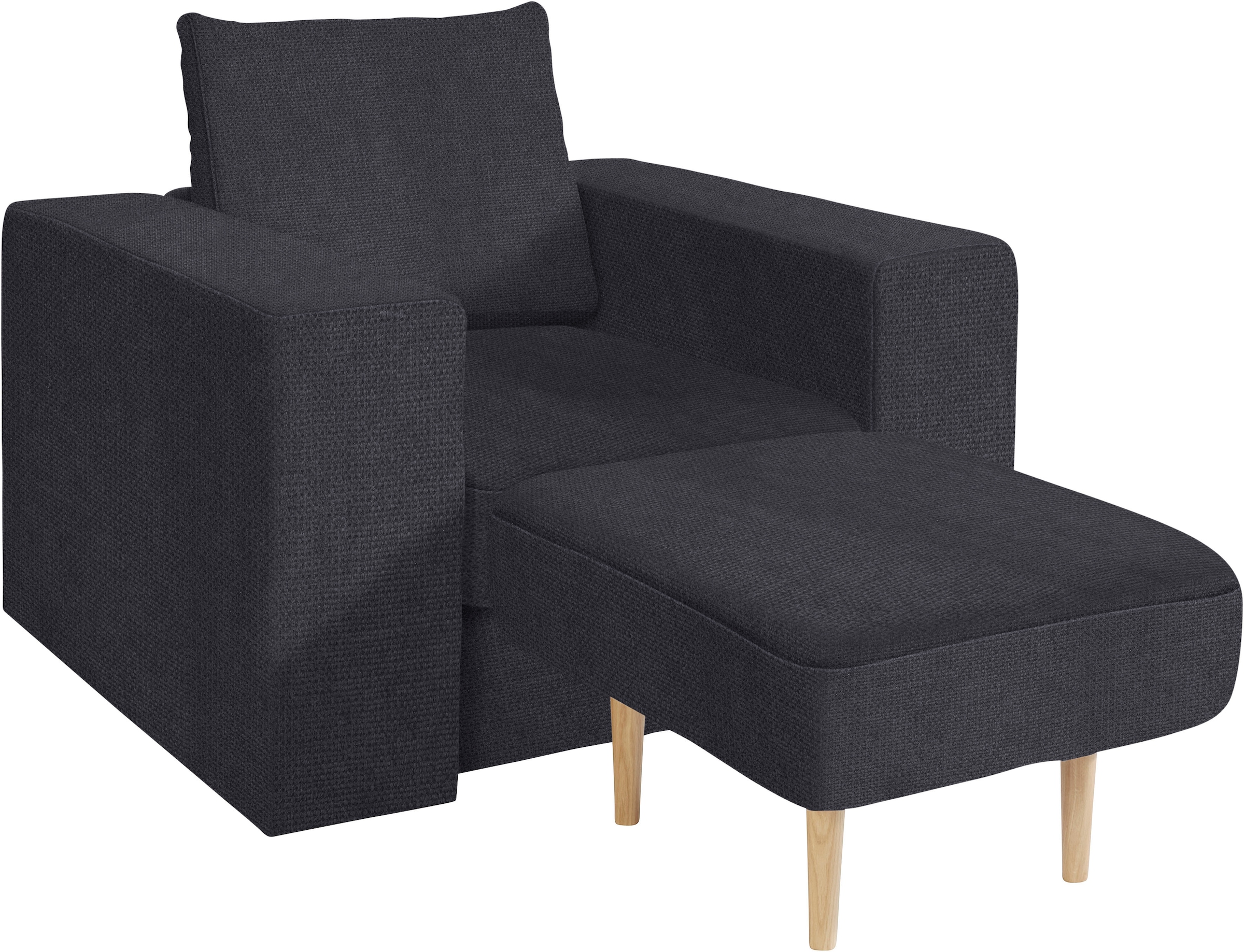 LOOKS by Wolfgang Joop Sessel »Looksv« Verwandlungssessel: aus Sessel wird Sessel mit Hocker