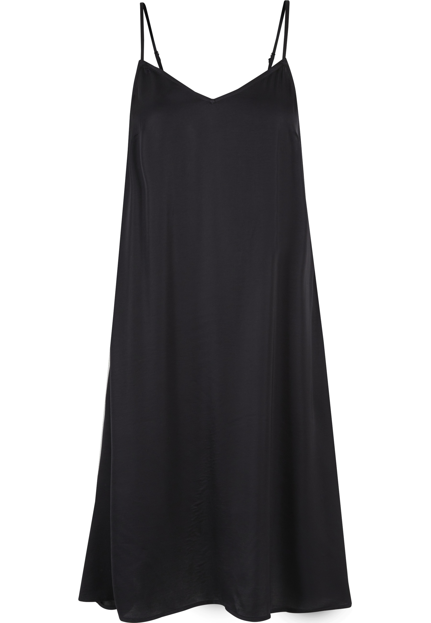 URBAN CLASSICS Shirtkleid "Urban Classics Damen Ladies Viscose Satin Slip D günstig online kaufen
