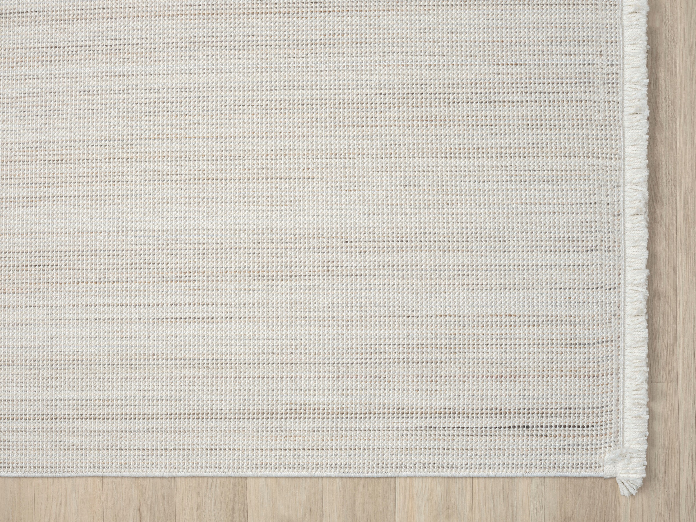 Myflair Möbel & Accessoires Teppich »Ava«, rechteckig, 7 mm Höhe, Uni Farben, meliert, Sisal-Optik, auch in rund erhältlich, mit Fransen