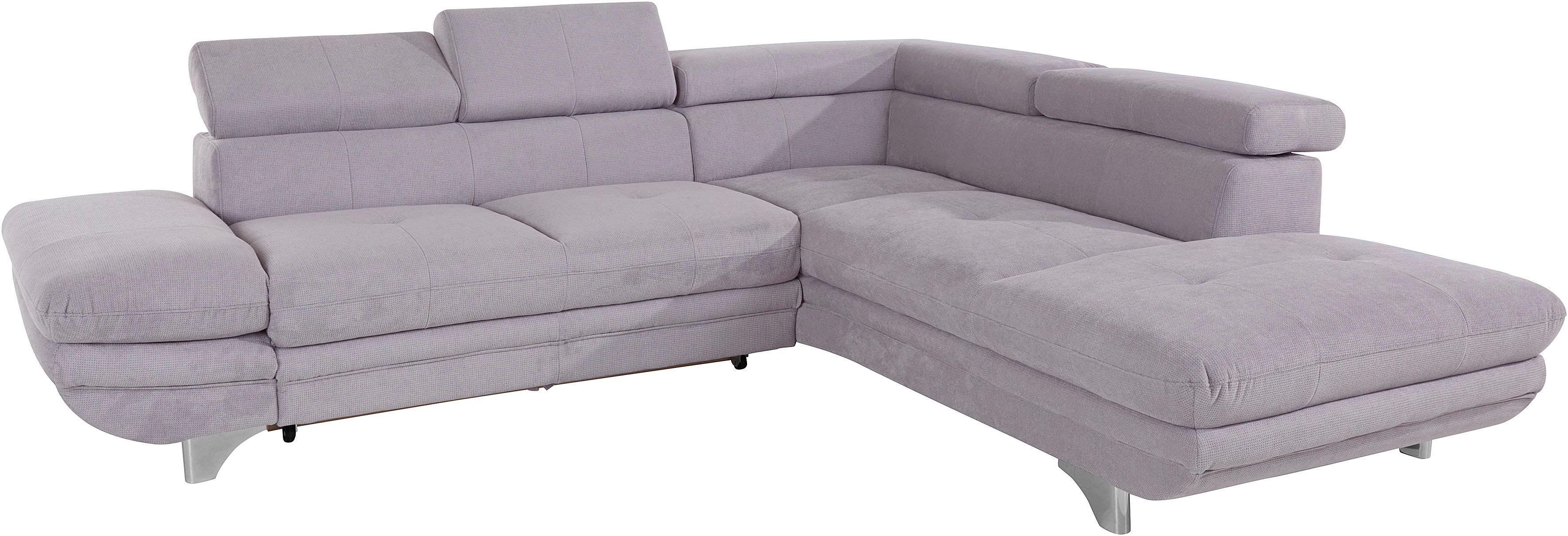 Thumbnail - COTTA Ecksofa "Enterprise L-Form", mit Arm- & Kopfteilverstellung, wahlweise mit Bettfunktion