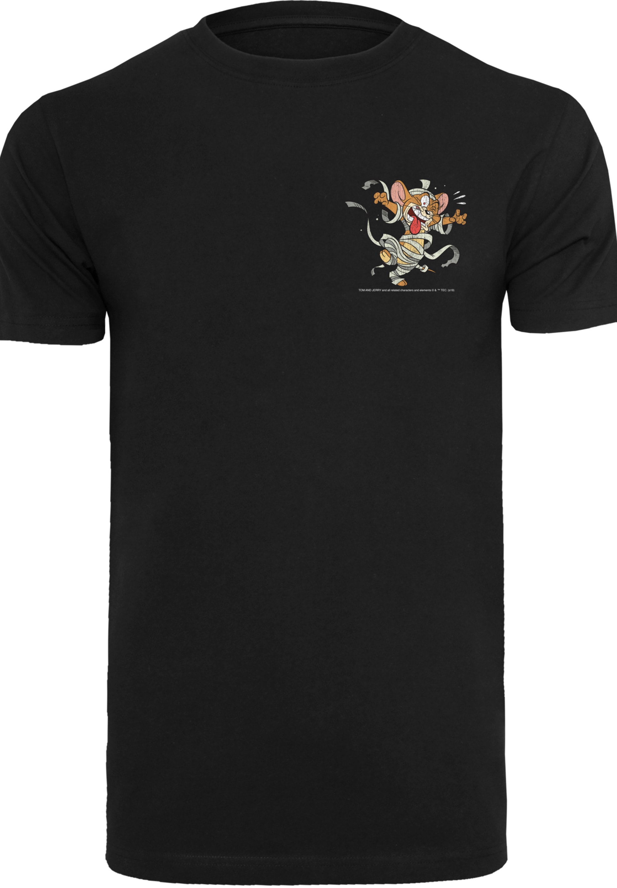F4NT4STIC T-Shirt »Tom und Jerry Faux Pocket Mummy Jerry« Print