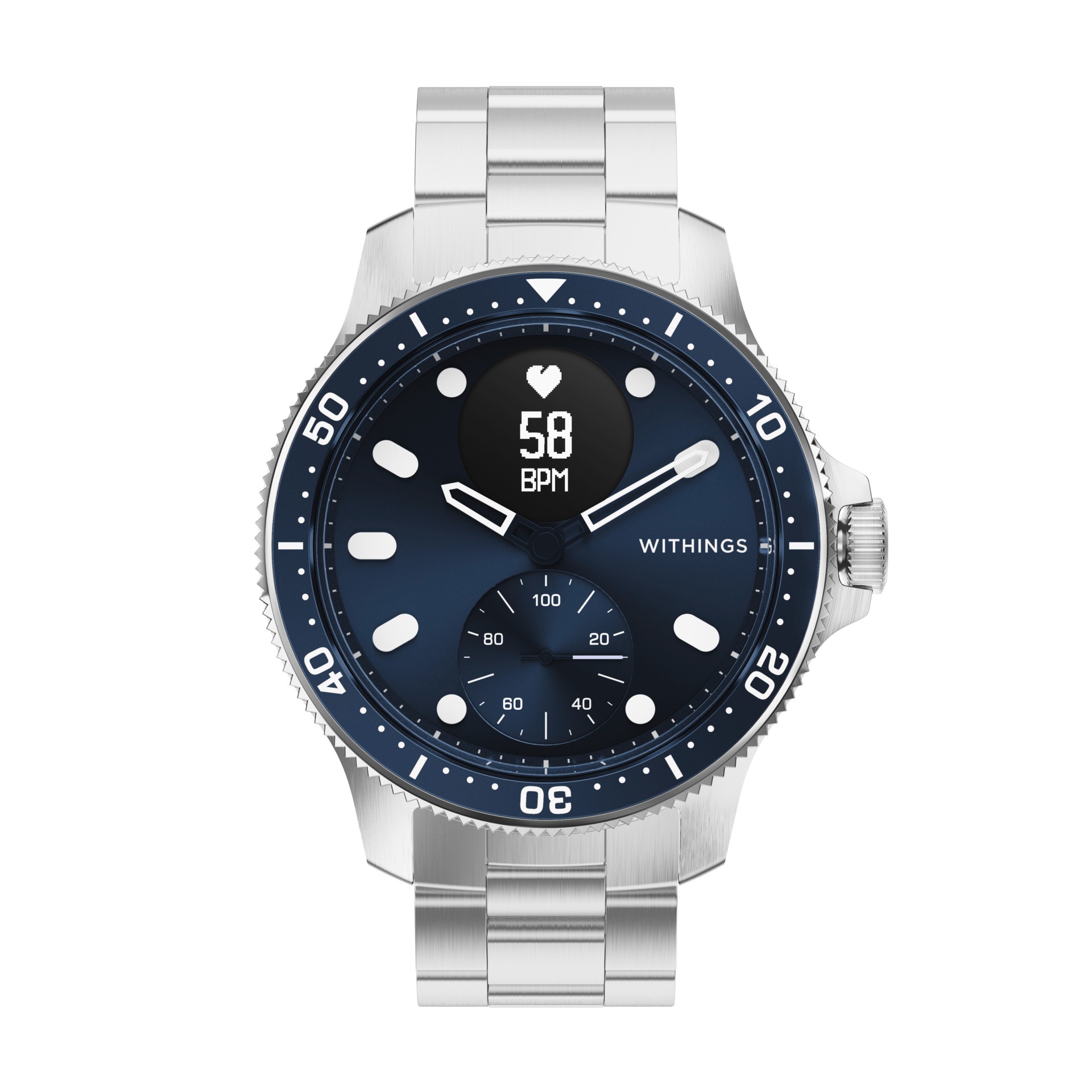 Withings Smartwatch »ScanWatch HORIZON (43mm)«, Proprietär,)