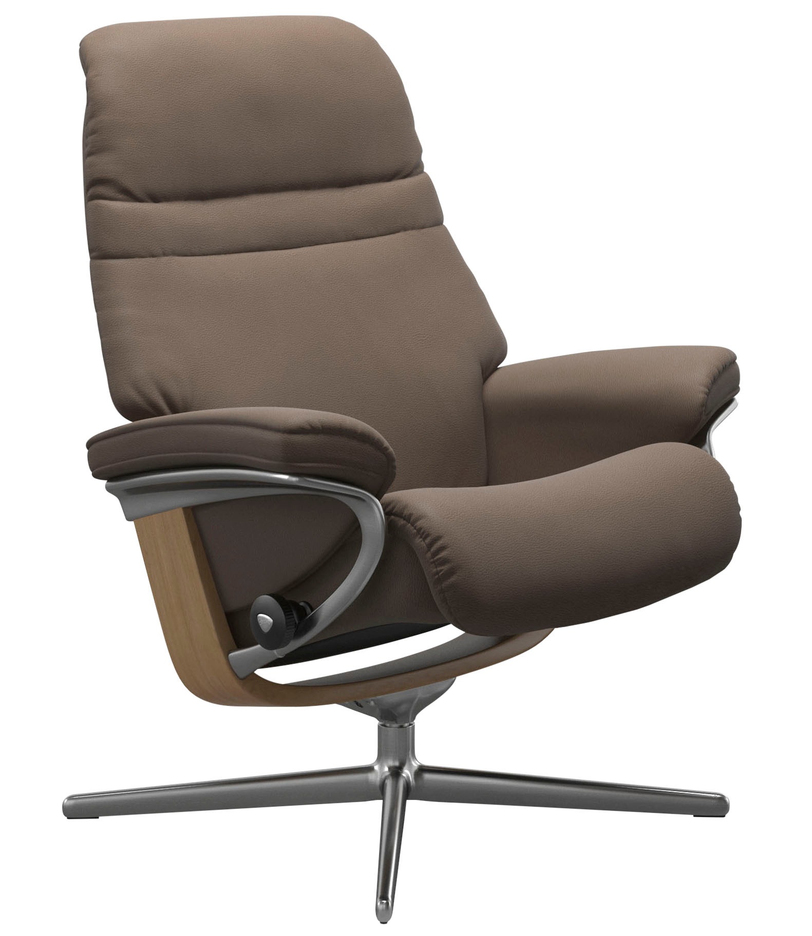 Stressless® Relaxsessel »Sunrise«, mit Cross Base, Größe S, M & L, Holzakzent Eiche