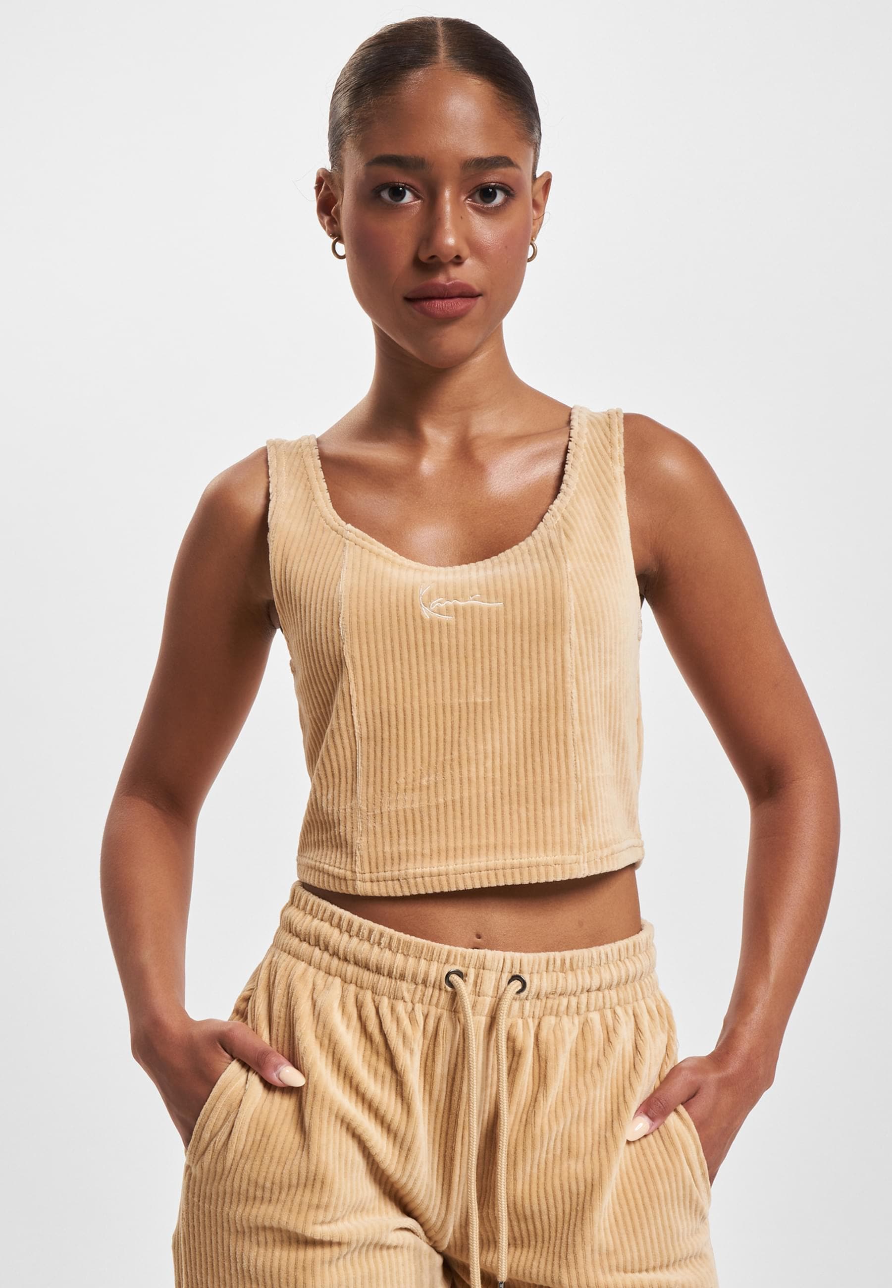 Karl Kani Bügelloser BH »Karl Kani Damen KW233-031-1 KK Signature Corduroy Corset Top«