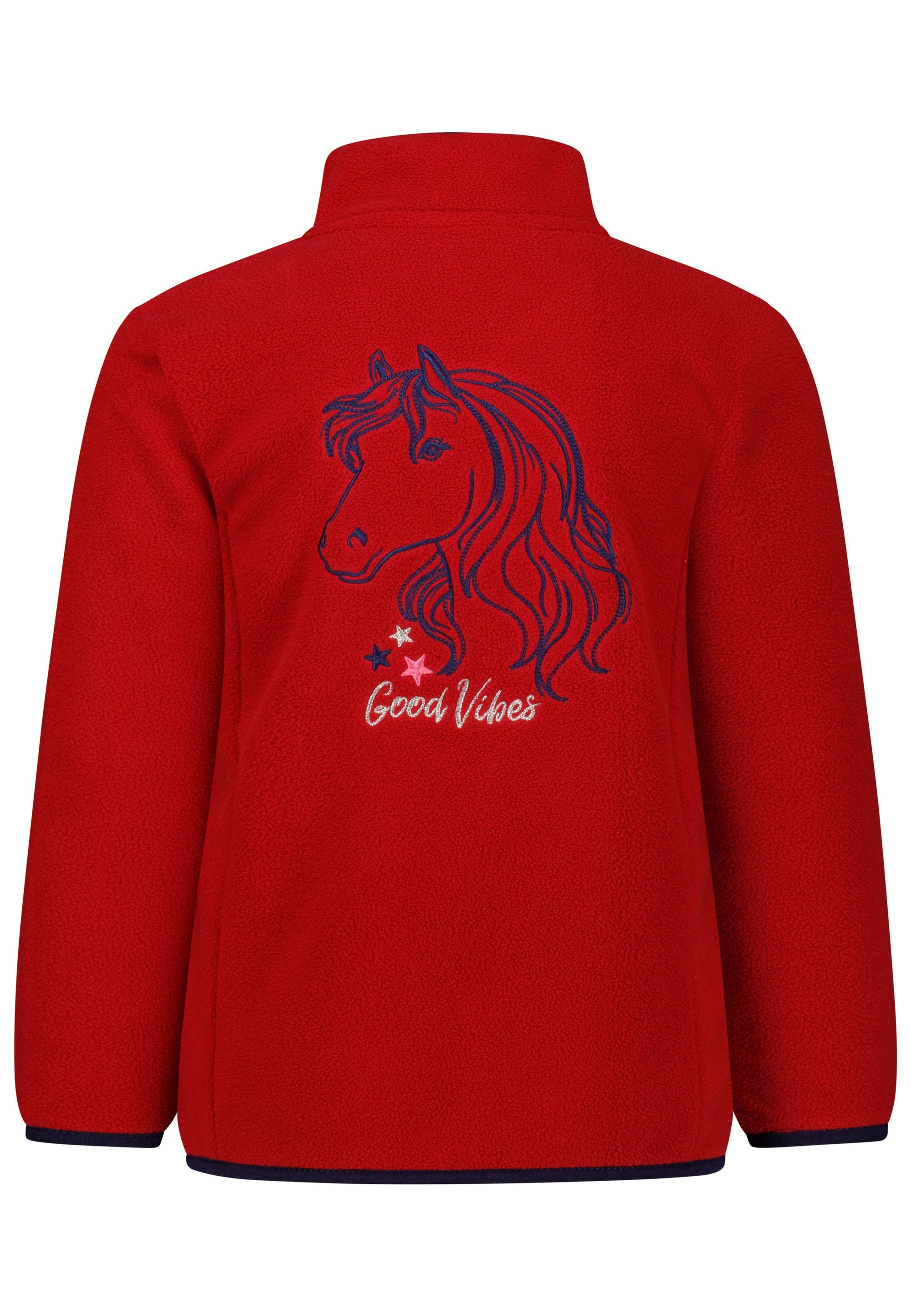 SALT AND PEPPER Fleecejacke »Horse«, mit Pferde-Stickerei