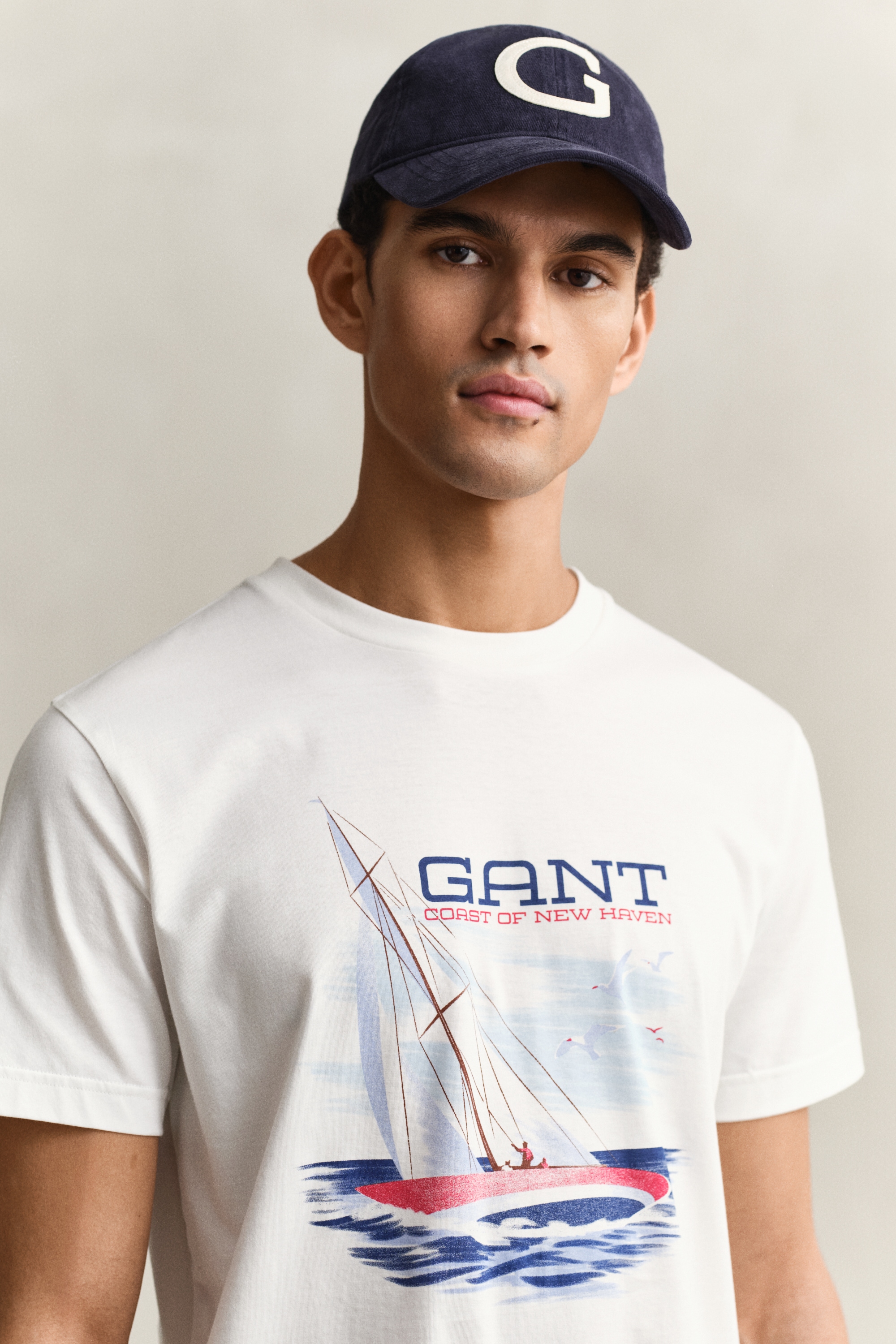 Gant T-Shirt »GRAPHIC« Regular fit mit Rundhalsausschnitt