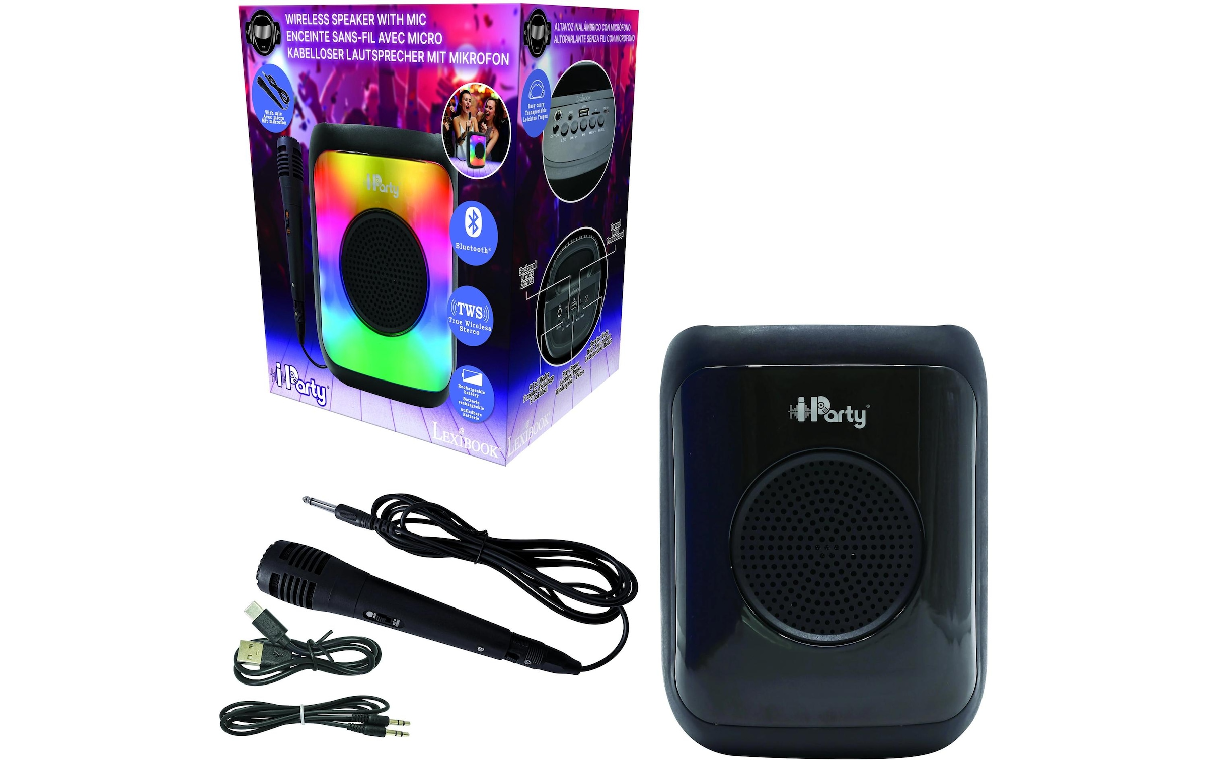 Lexibook® Bluetooth-Lautsprecher »mit Mikrofon« ( )