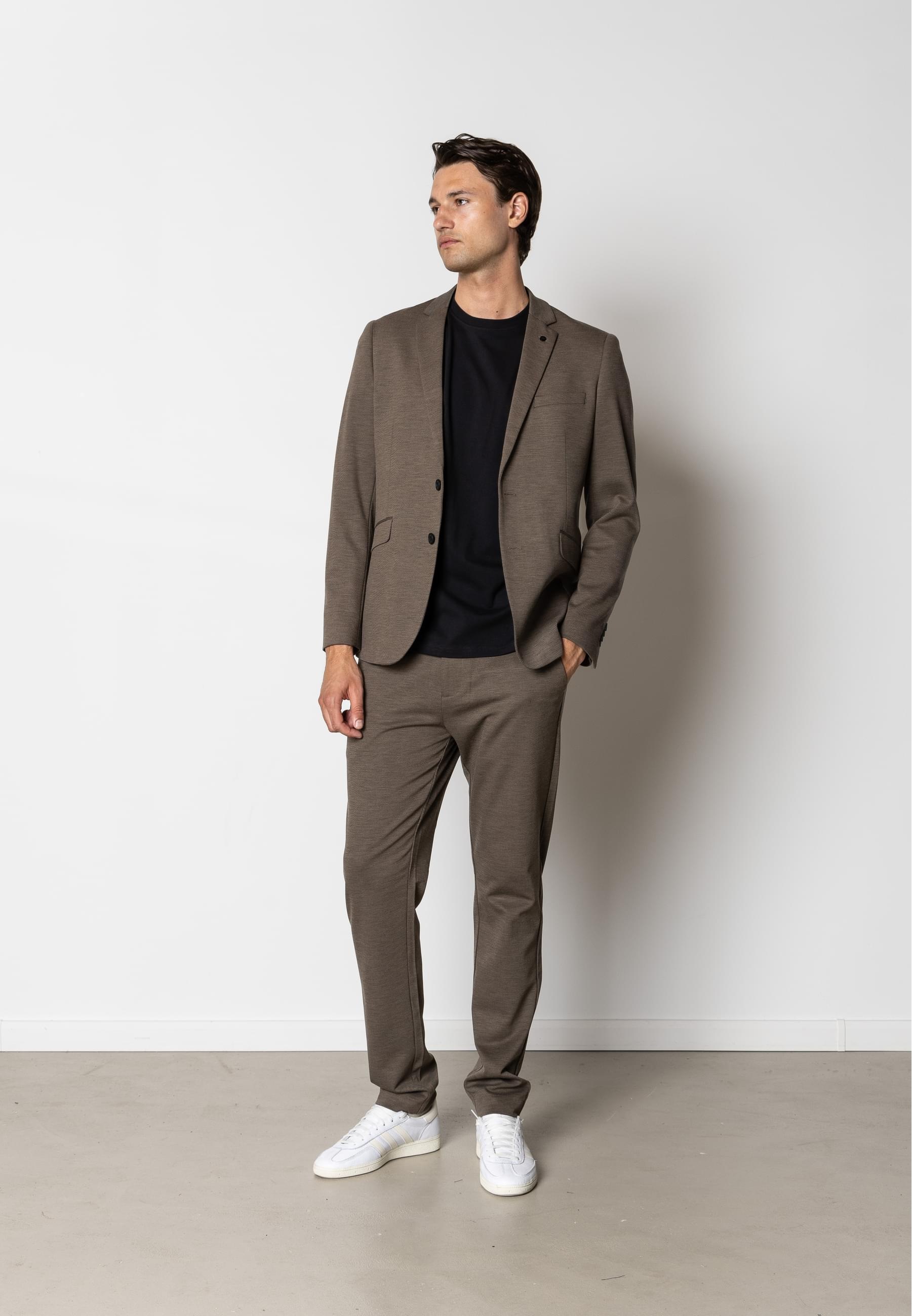 Clean Cut Copenhagen Strickfleecejacke »Clean Cut Copenhagen Brendon Blazer«, (1 St.), ohne Kapuze