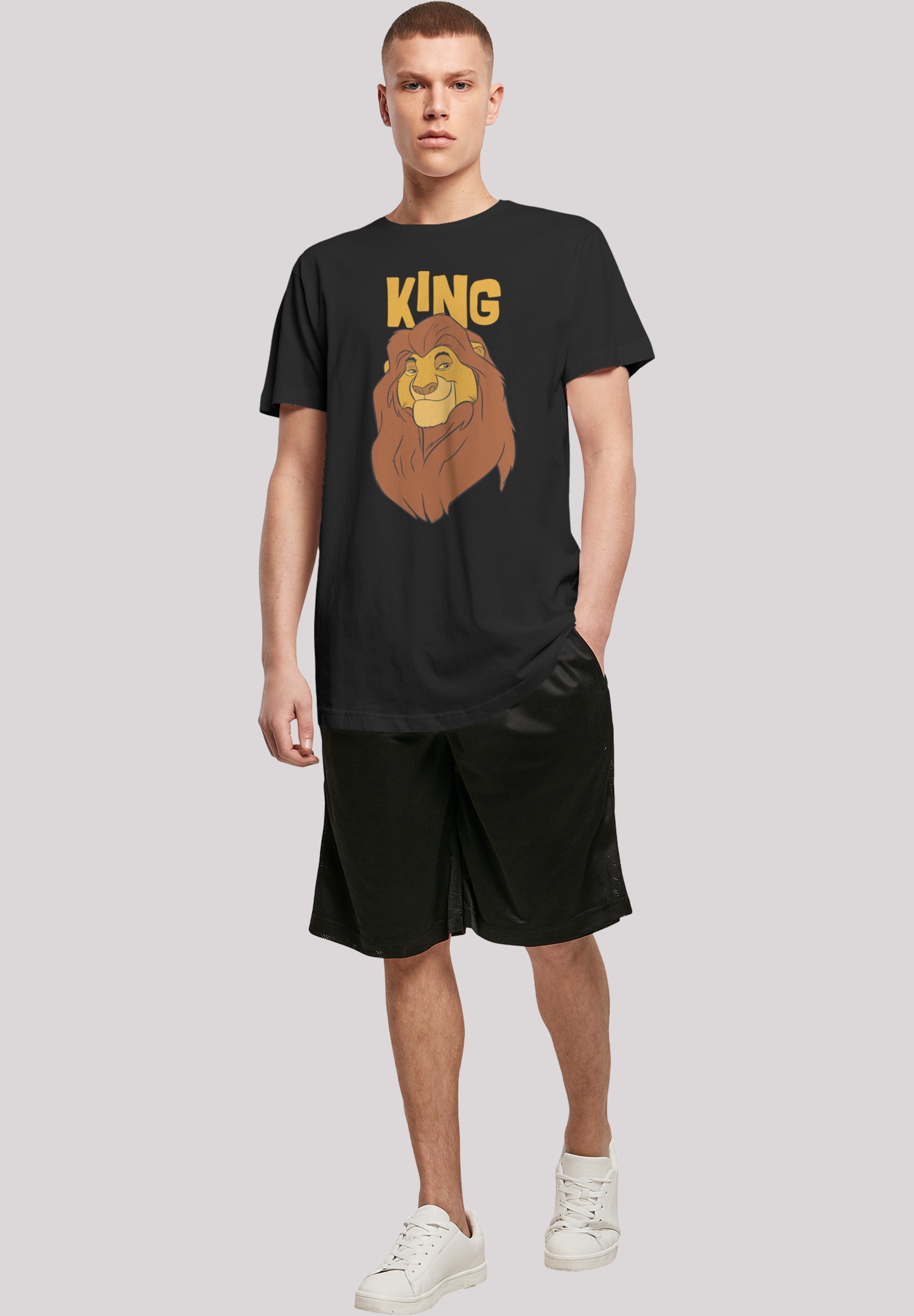 F4NT4STIC T-Shirt »Disney The König der Löwen Mufasa King«, Print