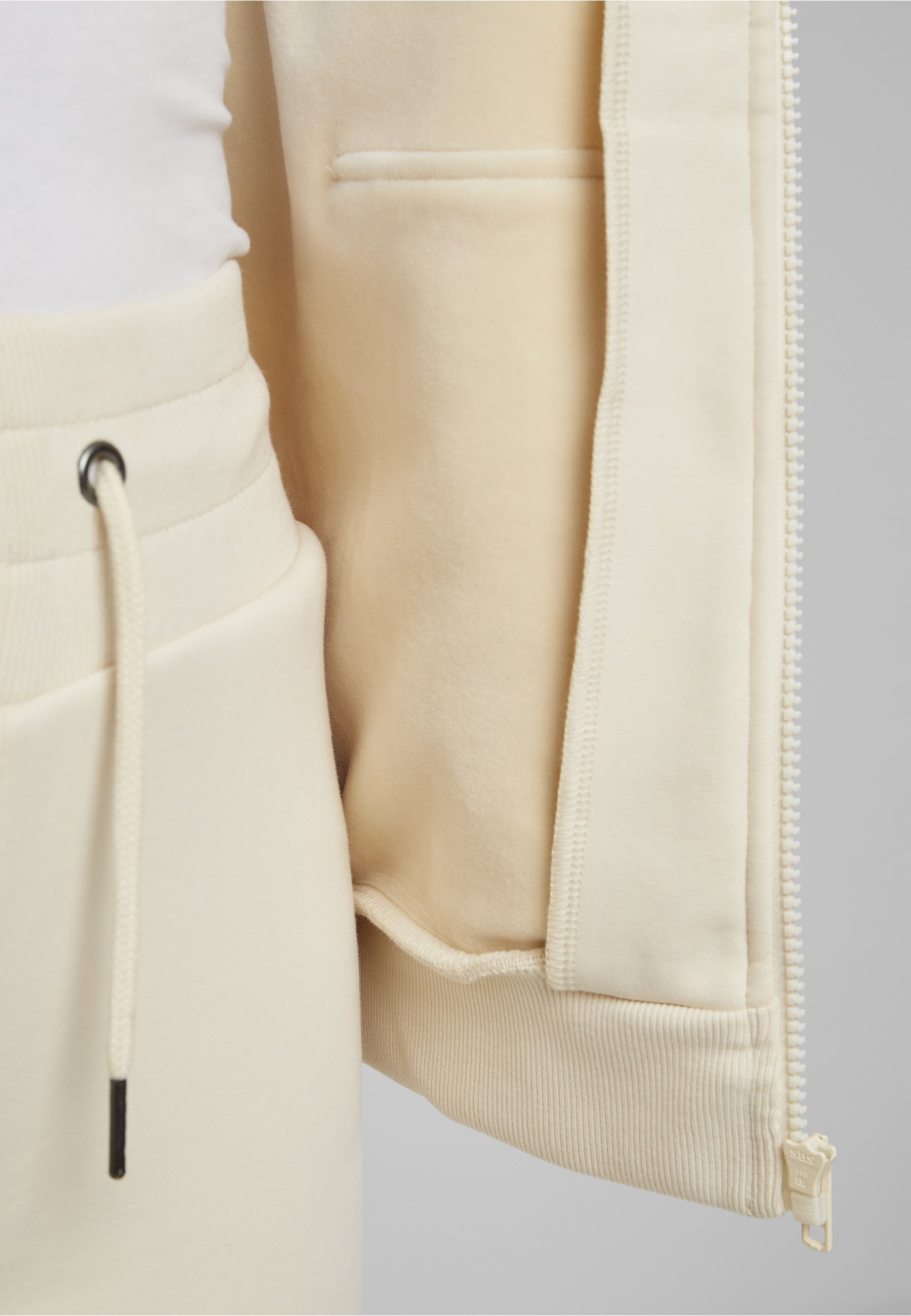 URBAN CLASSICS Kapuzenpullover »Urban Classics Damen Ladies Cozy Oversized Zip Hoody«