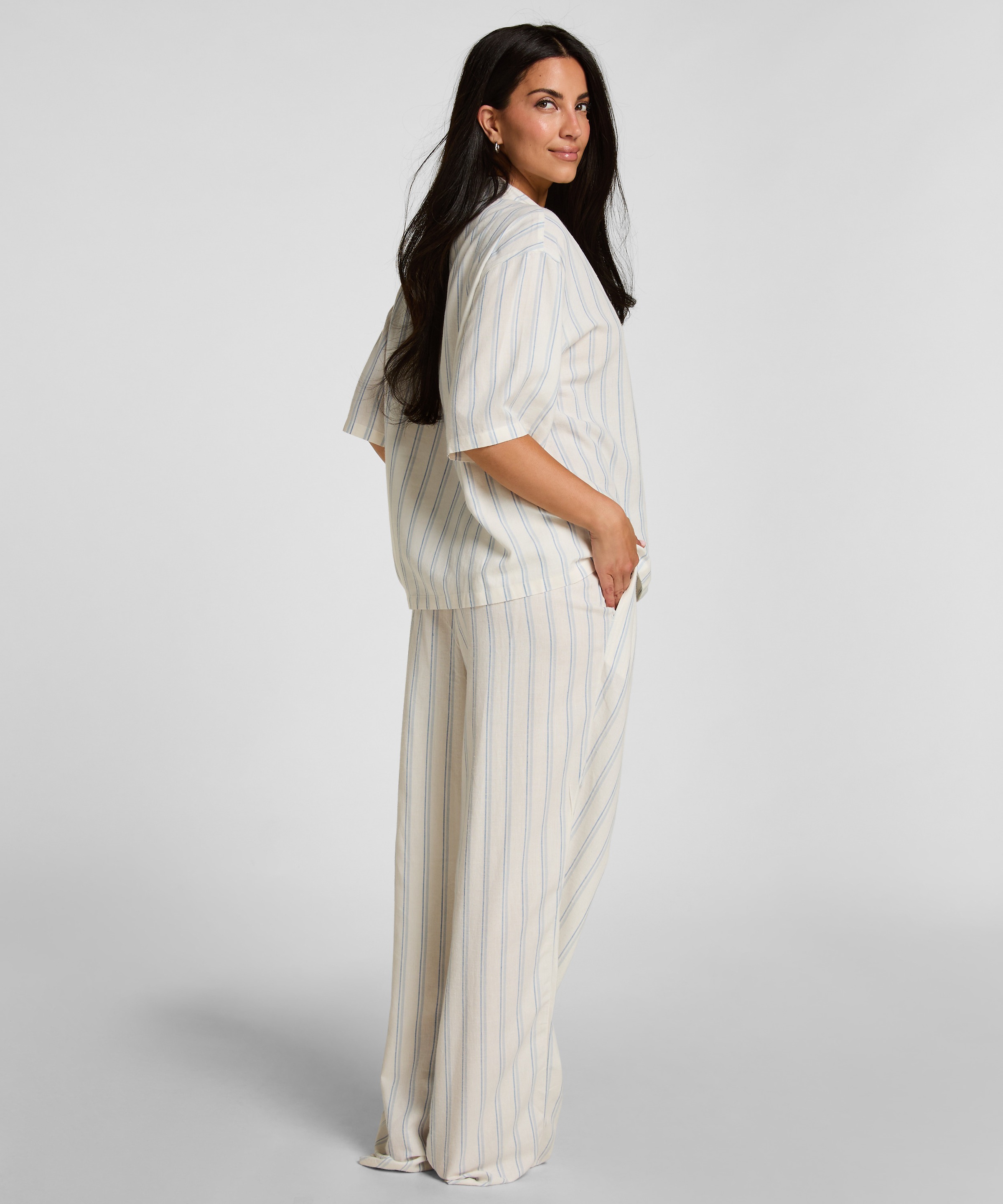 Hunkemöller Pyjama »Jacke Leinen«