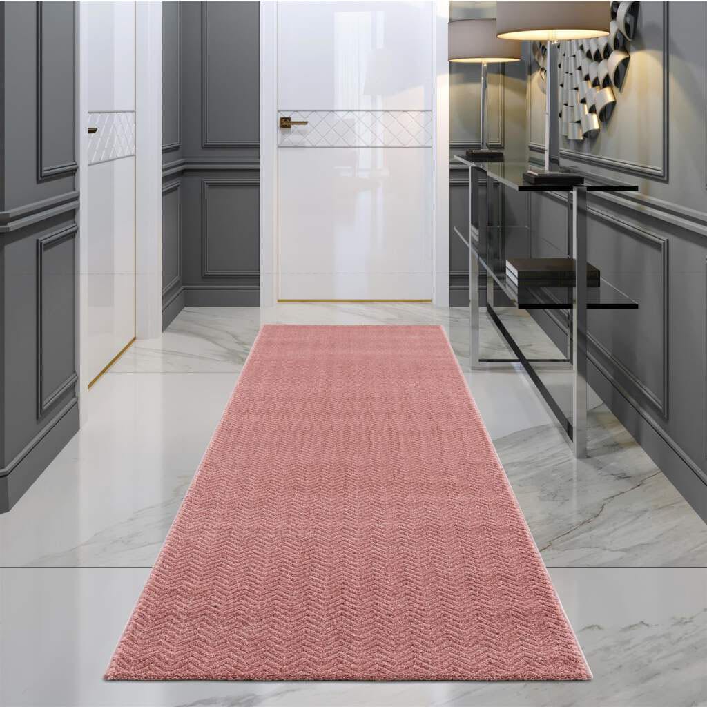 Carpet City Teppich "Friseé-Teppich FANCY805" rechteckig 12 mm Höhe Läufer, günstig online kaufen