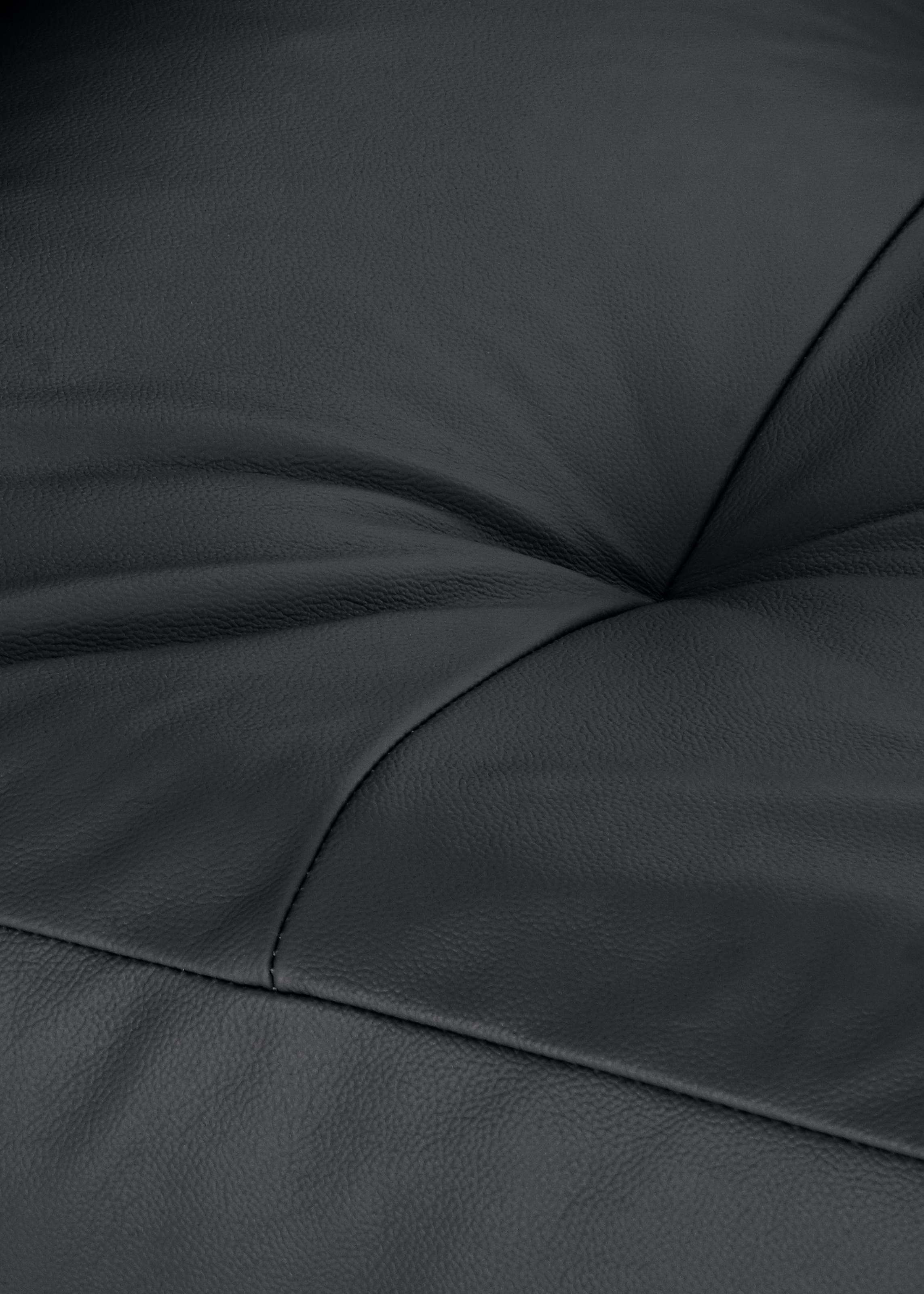 W.SCHILLIG Chaiselongue »softy«, mit dekorativer Heftung im Sitz, Füße Chrom glänzend