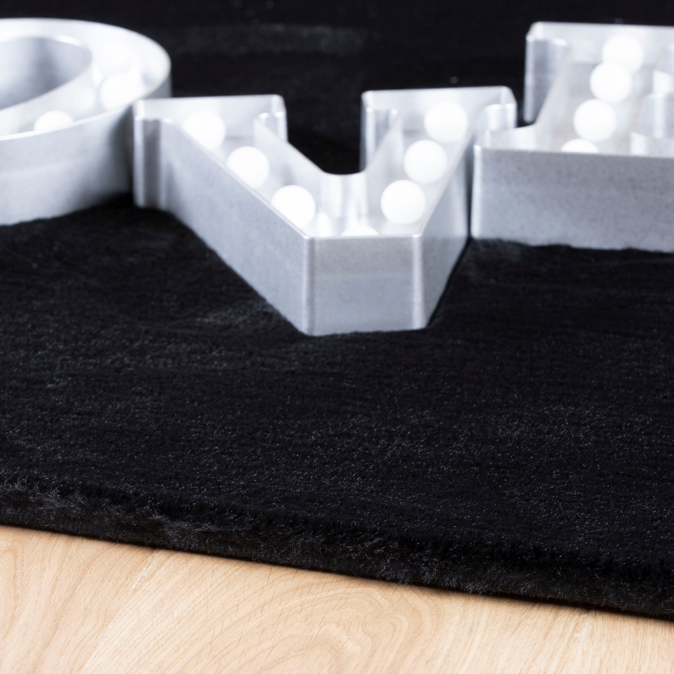 Thumbnail - Obsession Fellteppich "My Cha Cha 535" rechteckig 18 mm Höhe Kunstfell, Uni Farben, besonders weich - ein echter Kuschel...