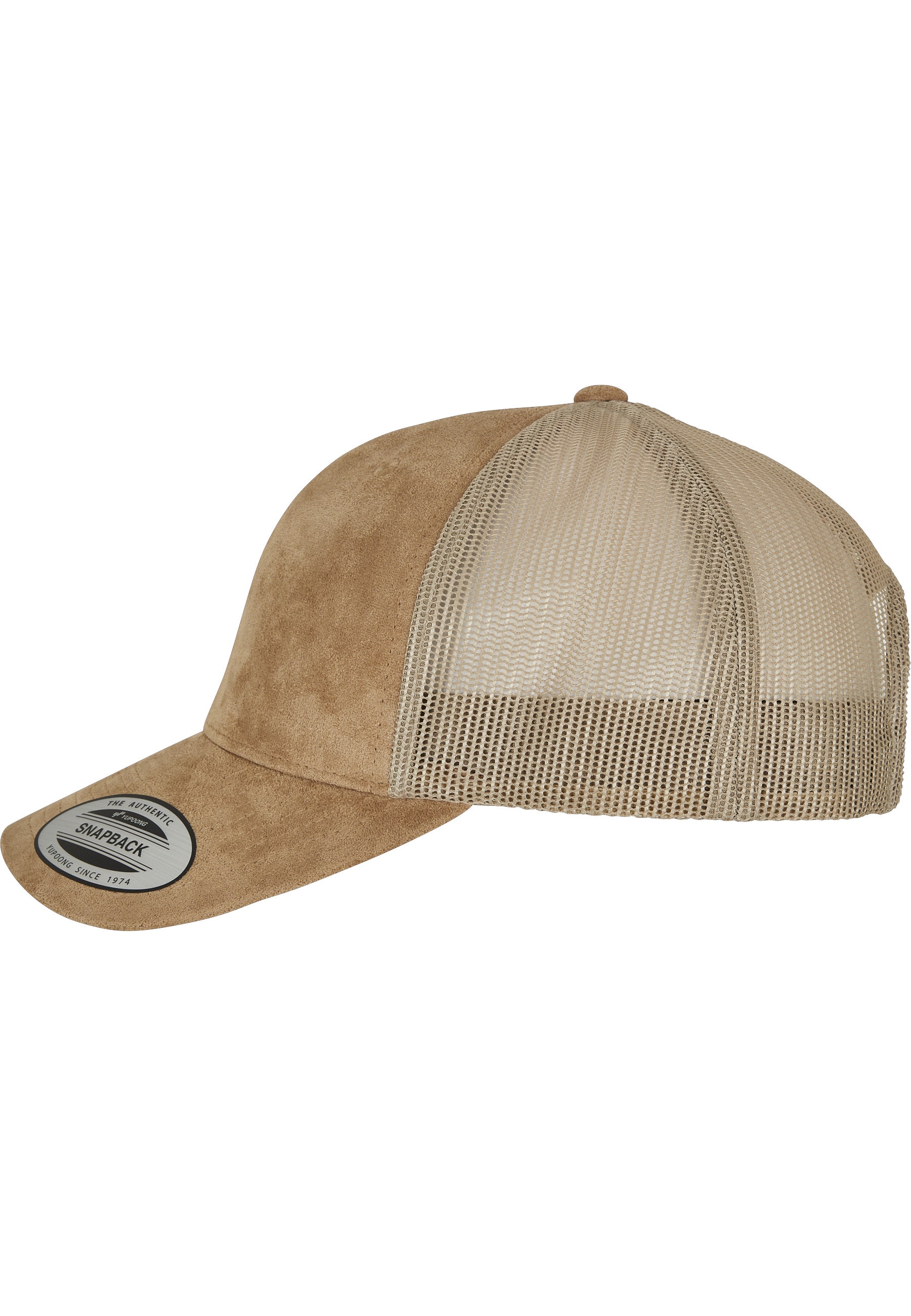 Flexfit Flex Cap »Flexfit Accessoires Suede Leather Trucker Cap«