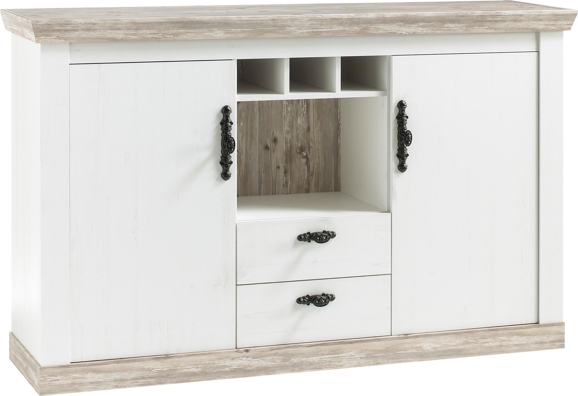 Home affaire cm BAUR romantischen im »Florenz«, | Landhaus-Look, 168 Sideboard Breite