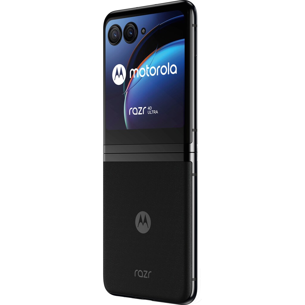 Motorola Smartphone »Motorola razr40 ultra«, Infinite Black, 17,52 cm/6,9 Zoll, 256 GB Speicherplatz, 12 MP Kamera