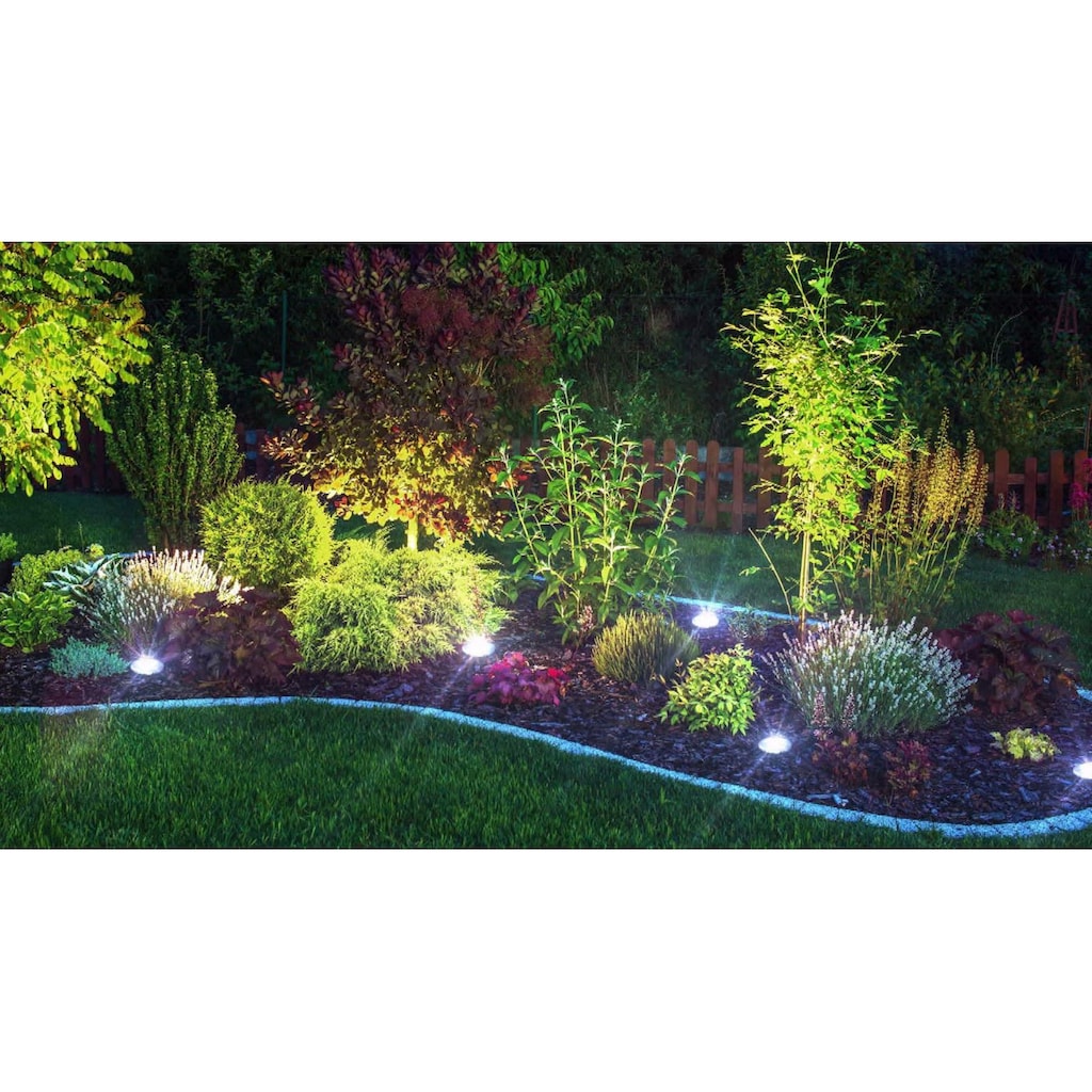 MediaShop LED Gartenleuchte »DISK LIGHTS«