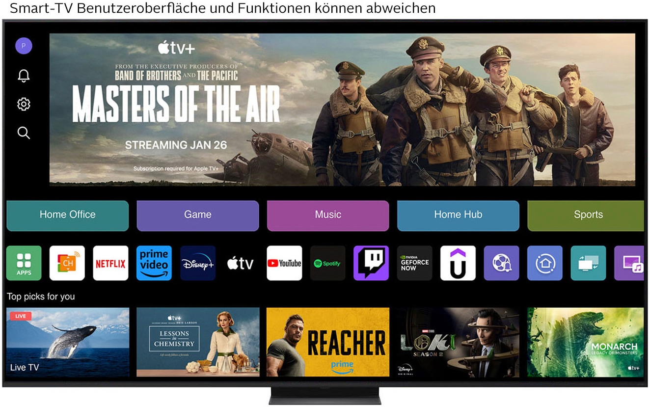 LG QNED-Fernseher »100QNED86A6«, 4K Ultra HD, Smart-TV