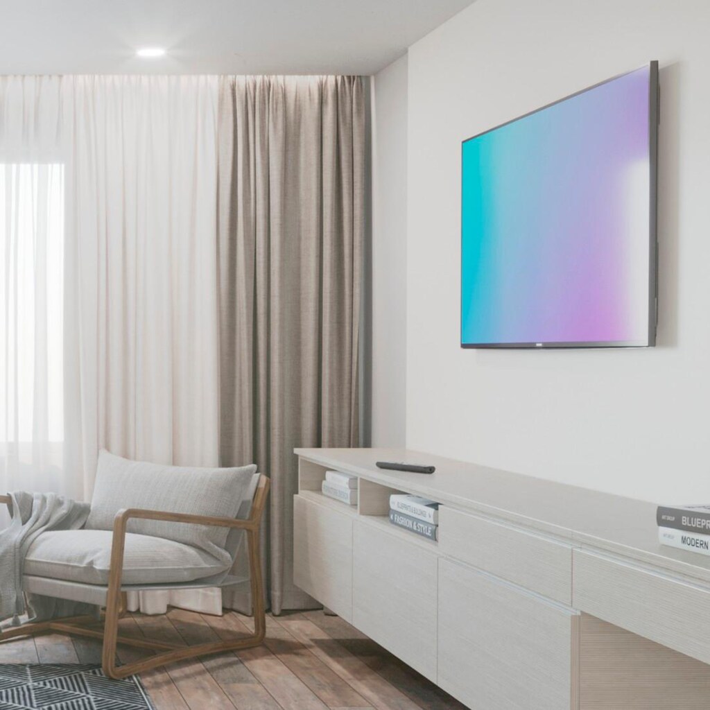 Hama TV-Wandhalterung »TV Wandhalter, für 81 bis 142 cm (32-56 Zoll) LED LCD TVs VESA bis 400x400, ultraflach«