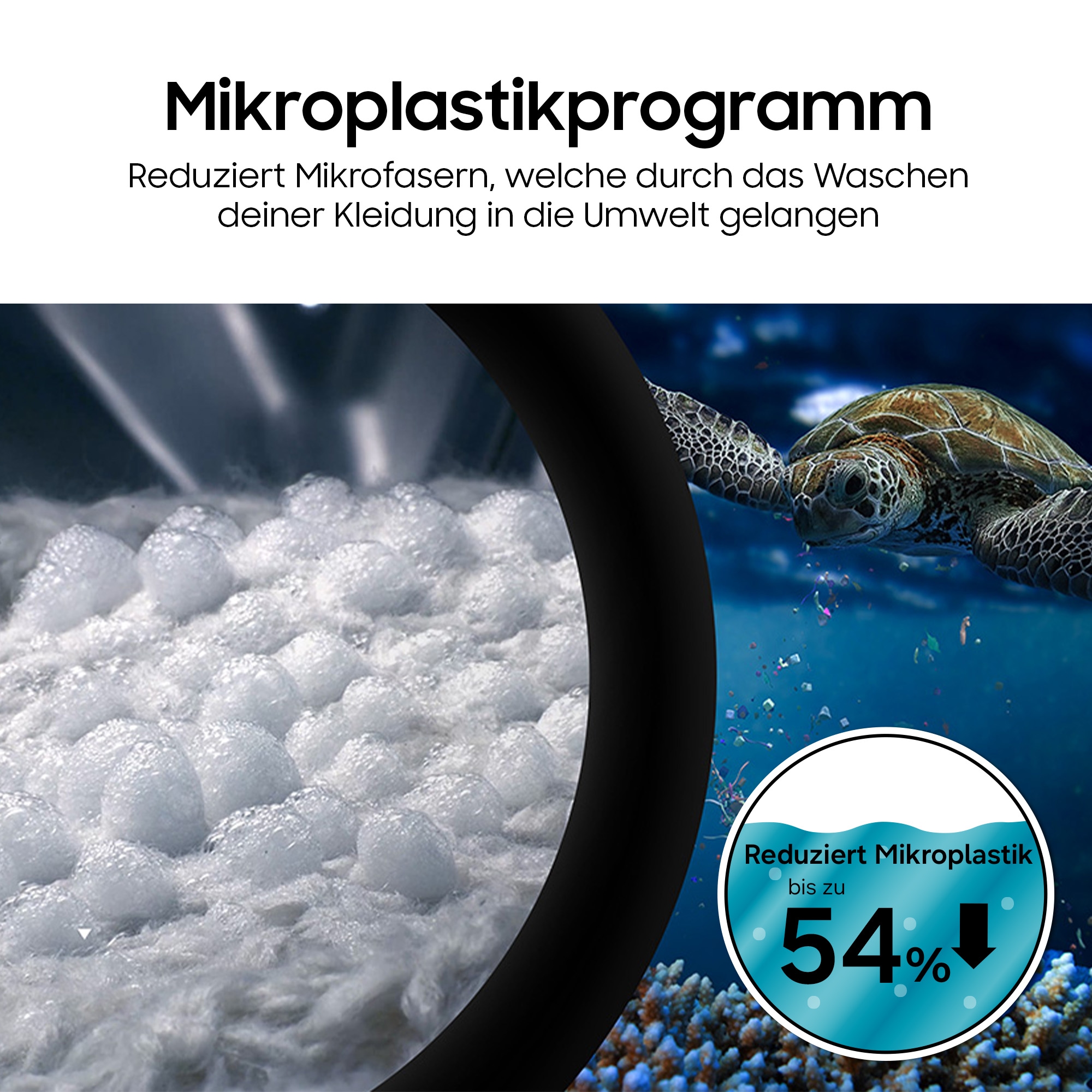Samsung Waschtrockner »WD11DB8B85GHU2« WD8400D 11 kg /6 kg 72 dB(A) Quick Drive™ Option – Volle Waschleistung. Halbe Zeit