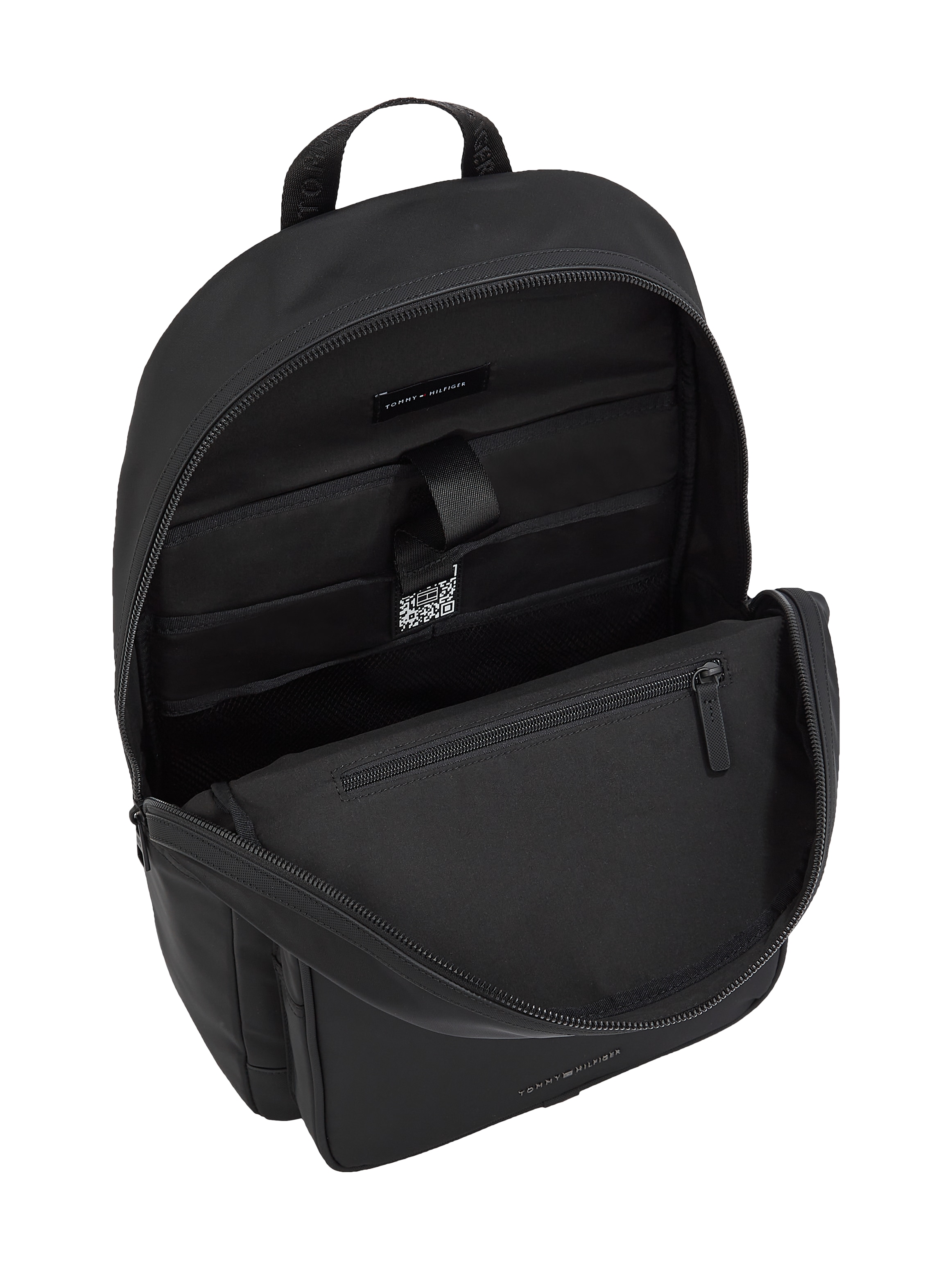 Tommy Hilfiger Freizeitrucksack »TH REPREVE BACKPACK«, Men Rucksack, Arbeits-Rucksack mit verstellbaren Schultergurten