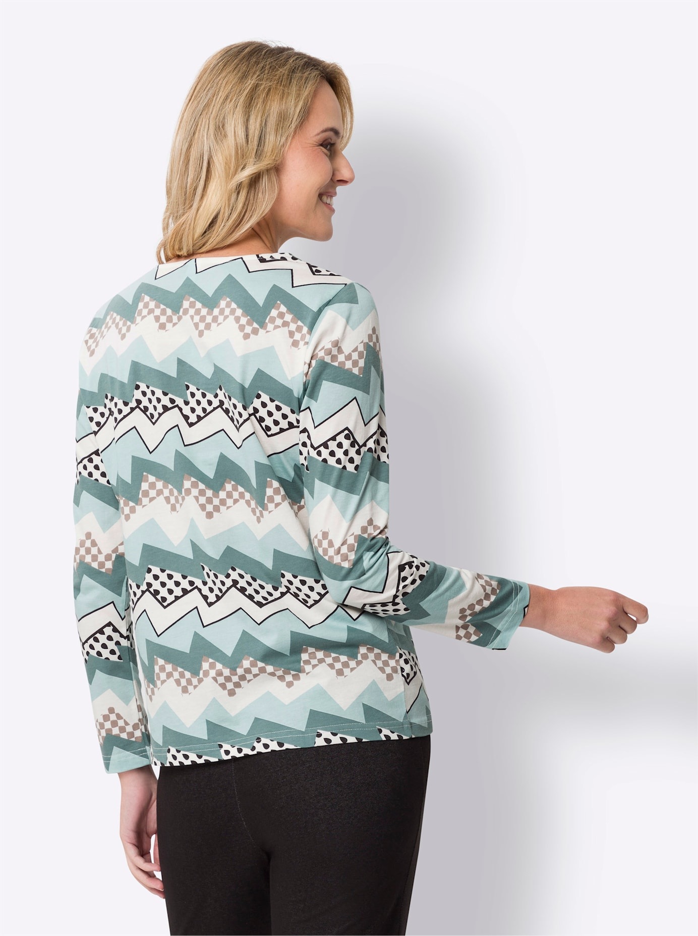 Classic Basics Rundhalsshirt "Langarm-Shirt" 1 Stk. tlg. günstig online kaufen