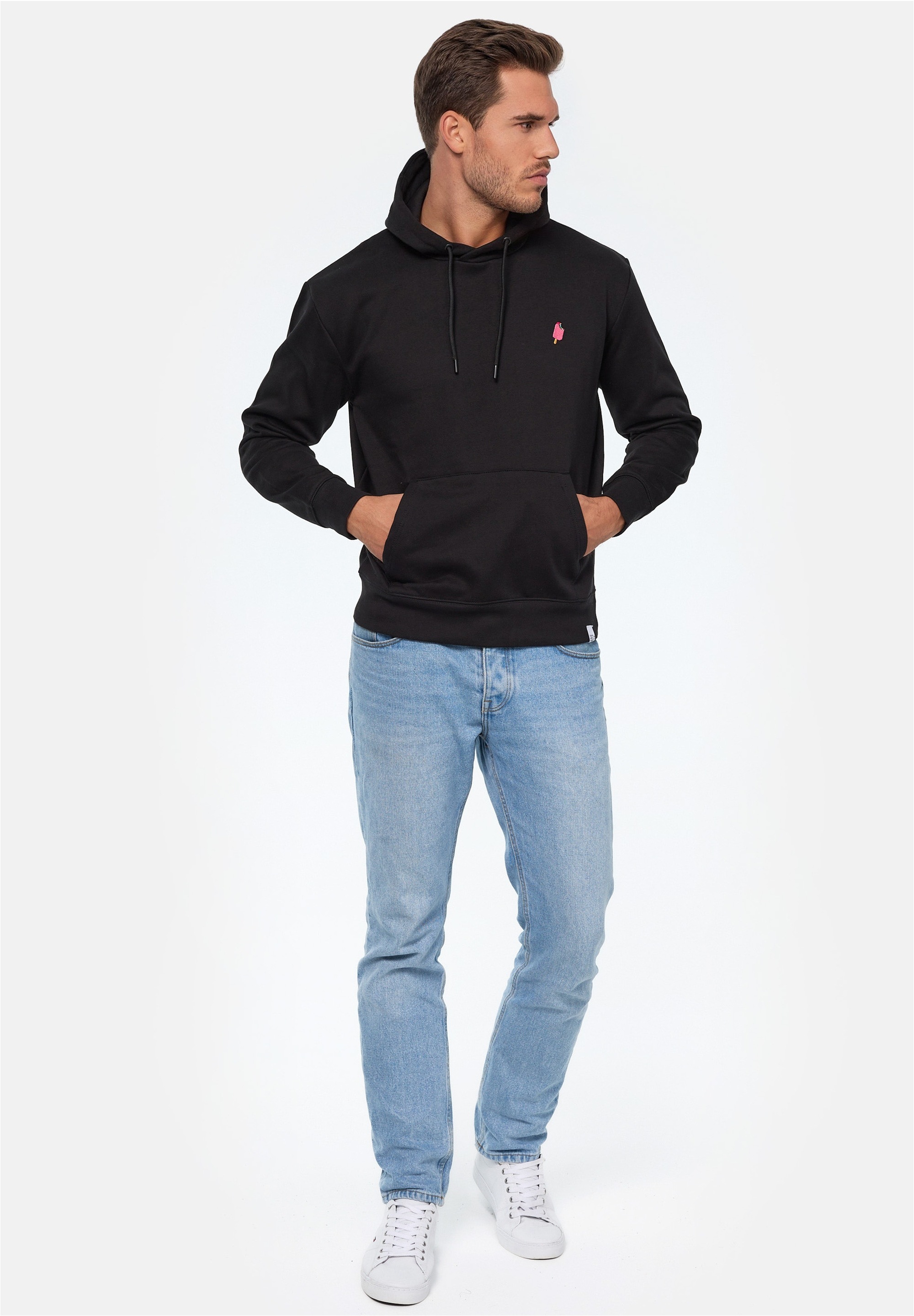 MIKON Kapuzensweatshirt , im modischen Design
