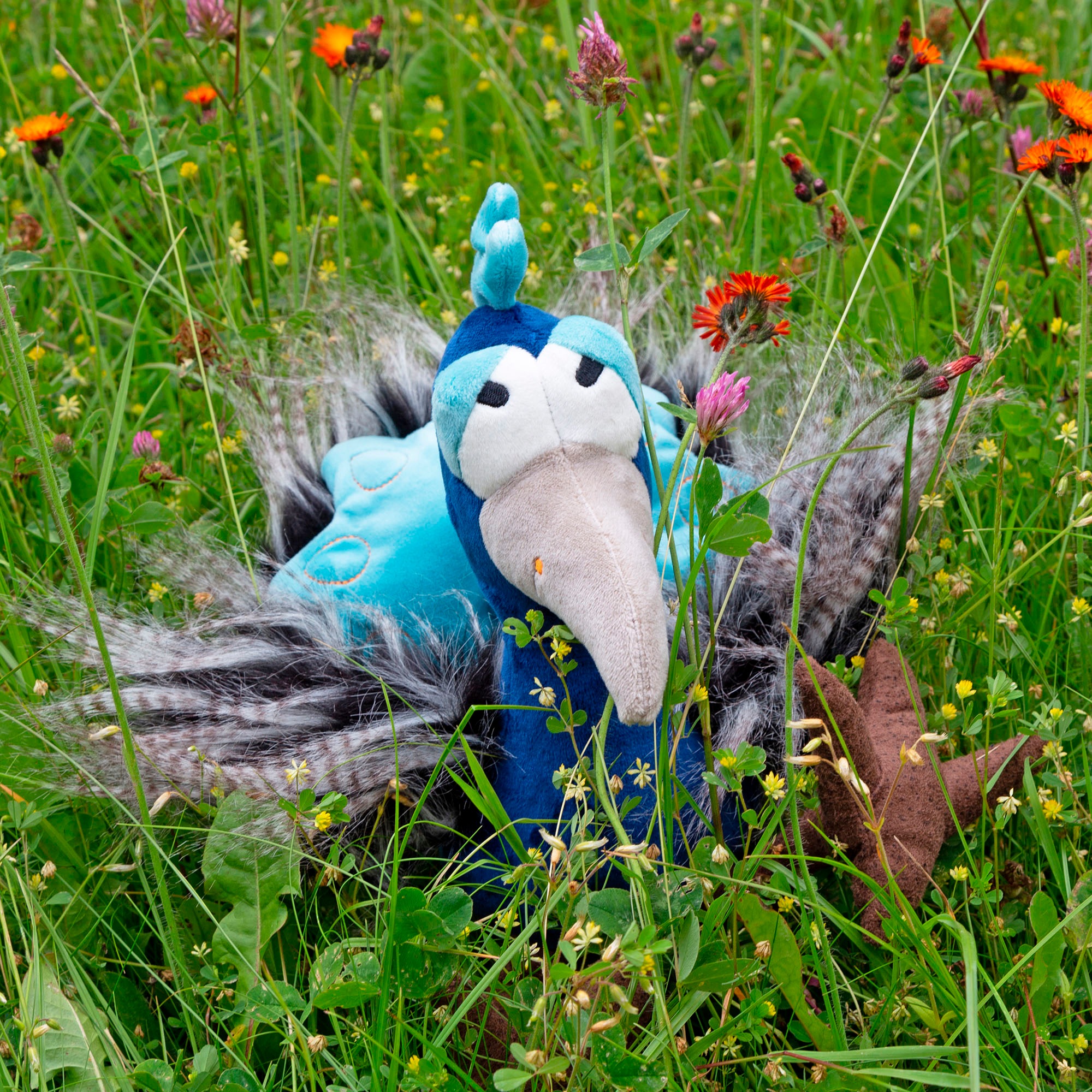 Sigikid Kuscheltier »Kikeriki. Pfau Ciao«