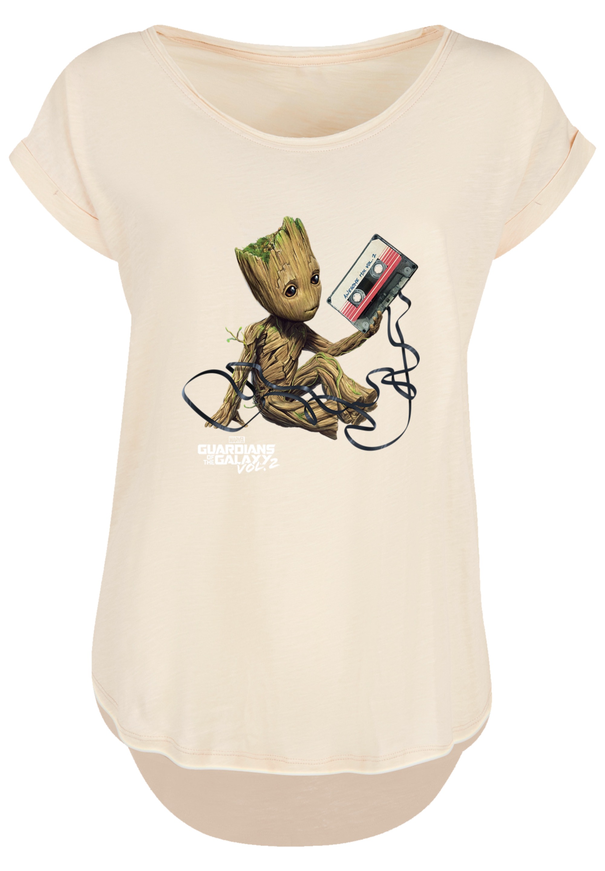 F4NT4STIC T-Shirt "Marvel Guardians Of The Galaxy Vol2 Groot Tape", Premium günstig online kaufen