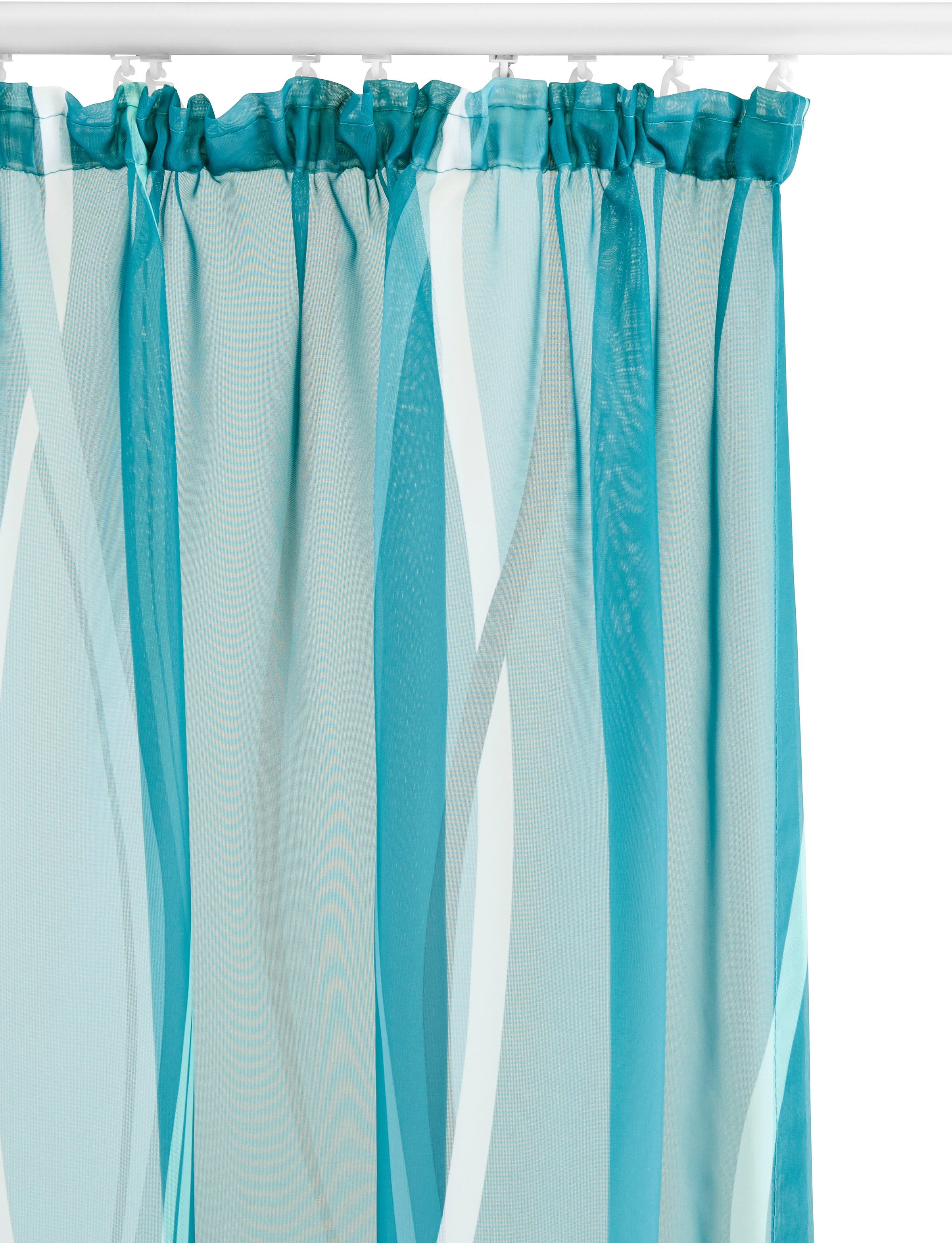 Gardine | 2er-Set, (2 Polyester my transparent, St.), »Dimona«, BAUR home Voile,