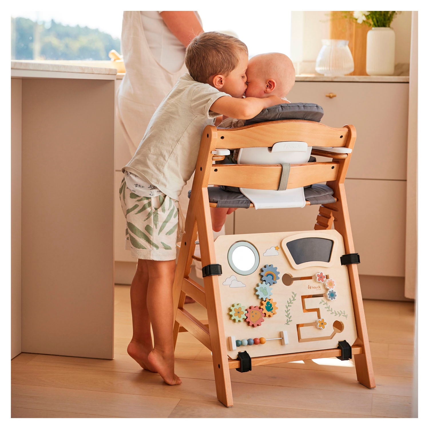 Hauck Motorikbrett Highchair Play Board FSC schutzt Wald weltweit fur Hochstuhle Alpha Beta Arketa BAUR