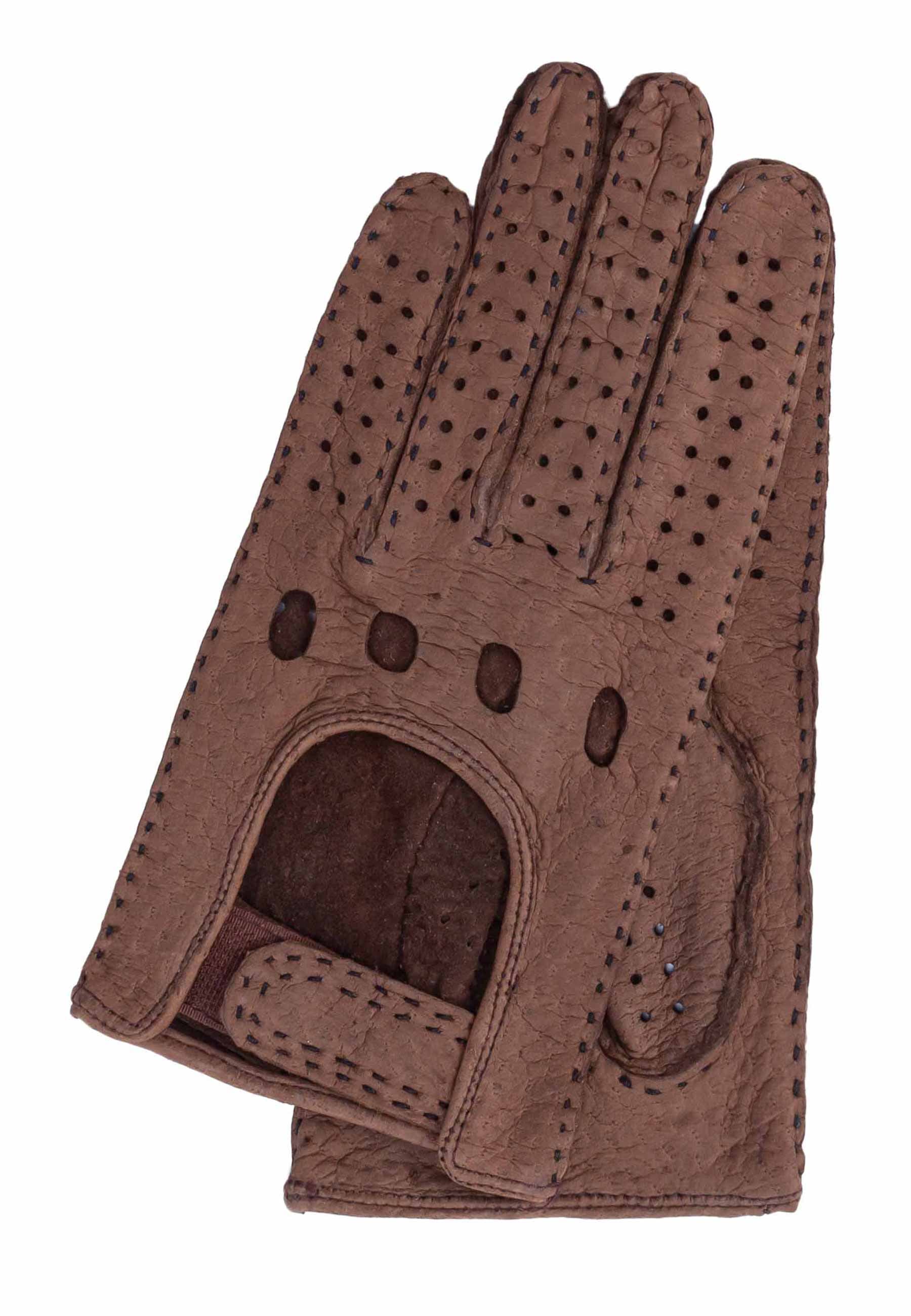 GRETCHEN Lederhandschuhe »Womens Peccary Driving Gloves«, in klassischem Autohandschuh-Design