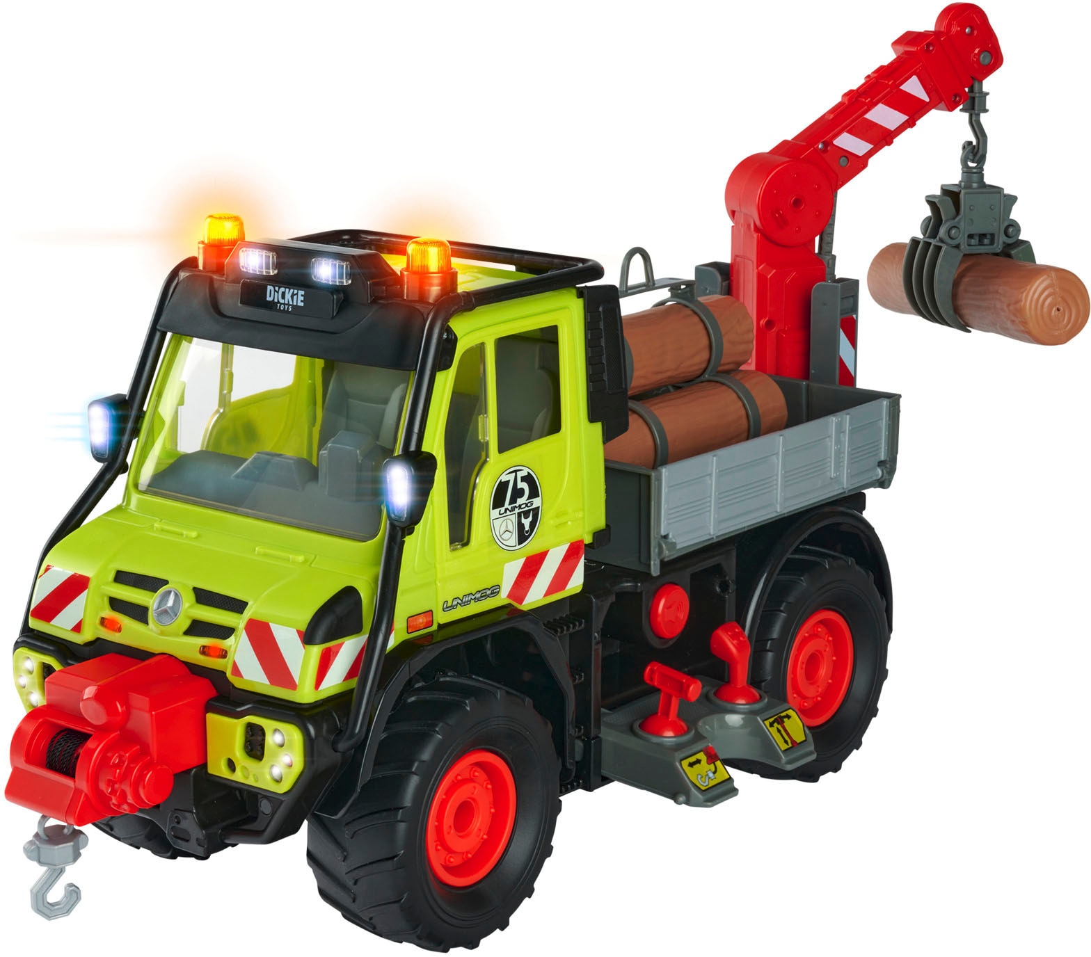 Dickie Toys Spielzeug-Forstmaschine »Unimog U530« ...