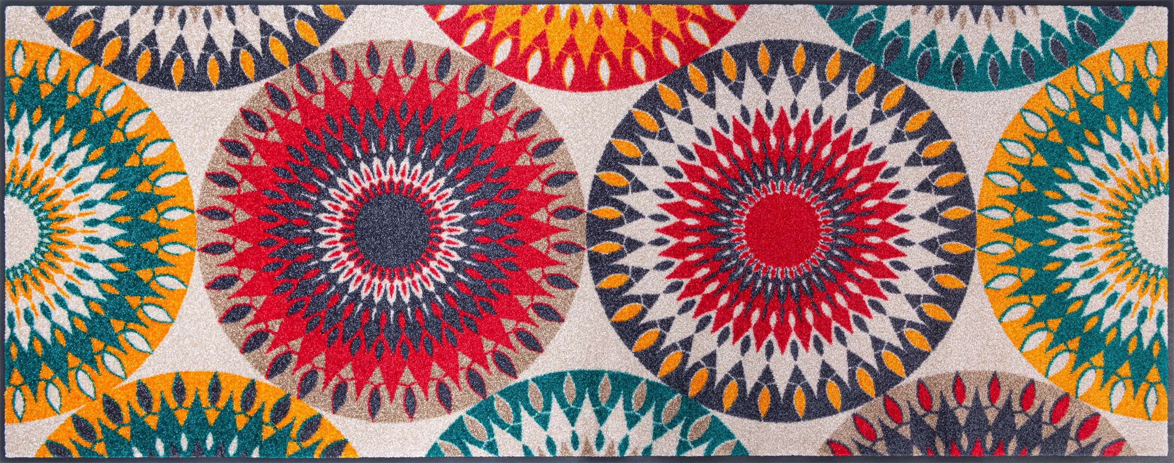 wash+dry by Kleen-Tex Teppich "Whirlwinds" rechteckig 7 mm Höhe günstig online kaufen