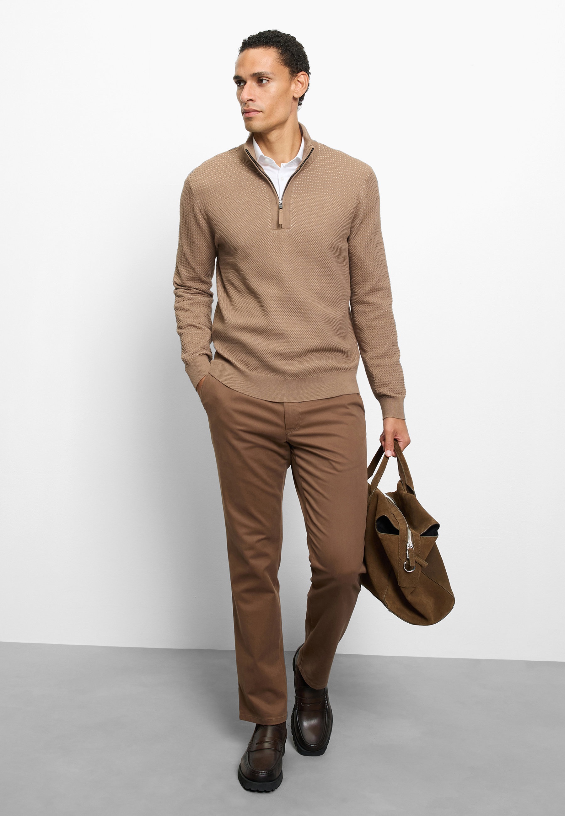 OLYMP Troyer »OLYMP Casual Strick, Troyer«