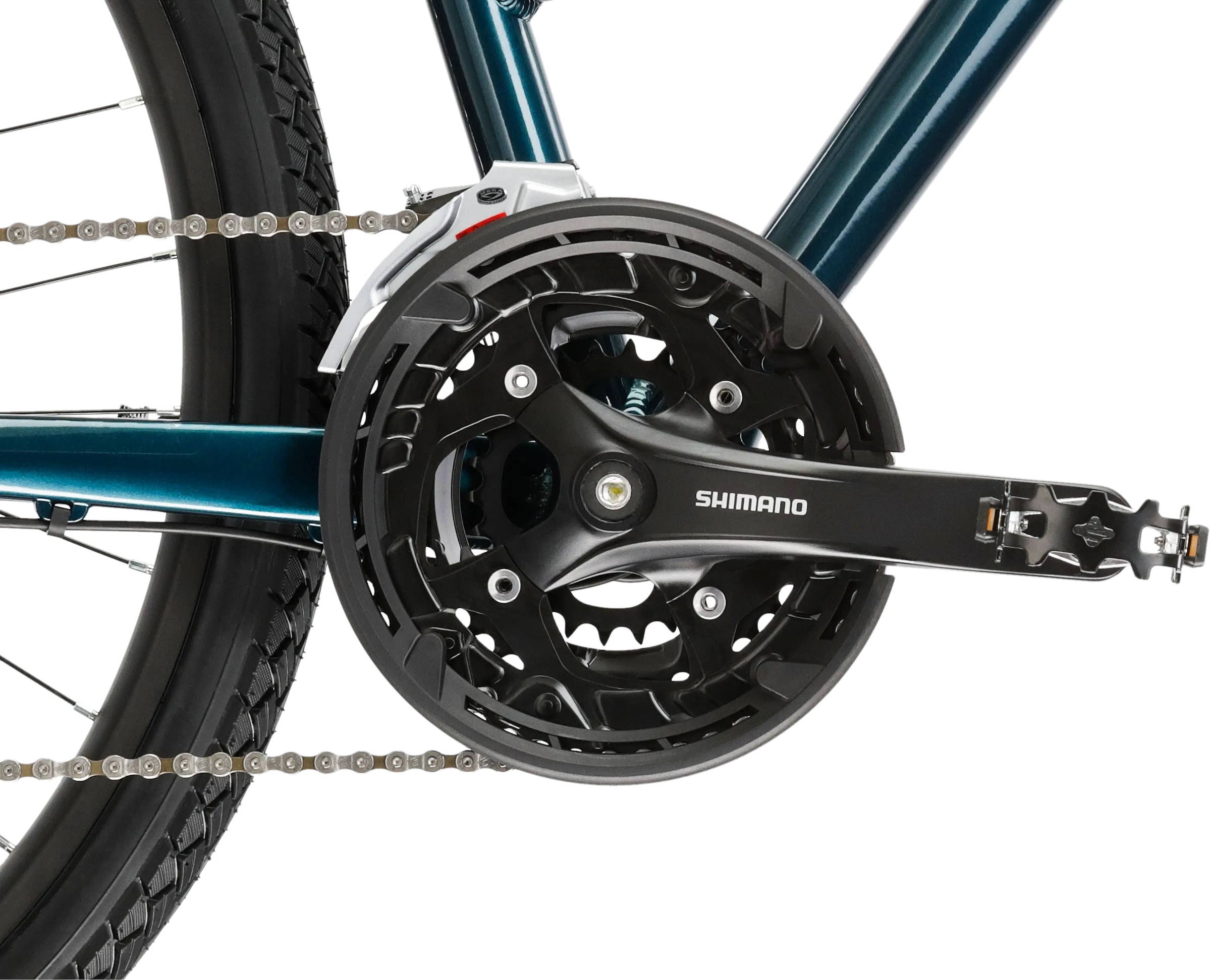 Kross Crossrad »KROSS Crossbike Evado 5.0 28" türkis 27 Gänge«, 27 Gang, Shimano, Acera Schaltwerk, Kettenschaltung