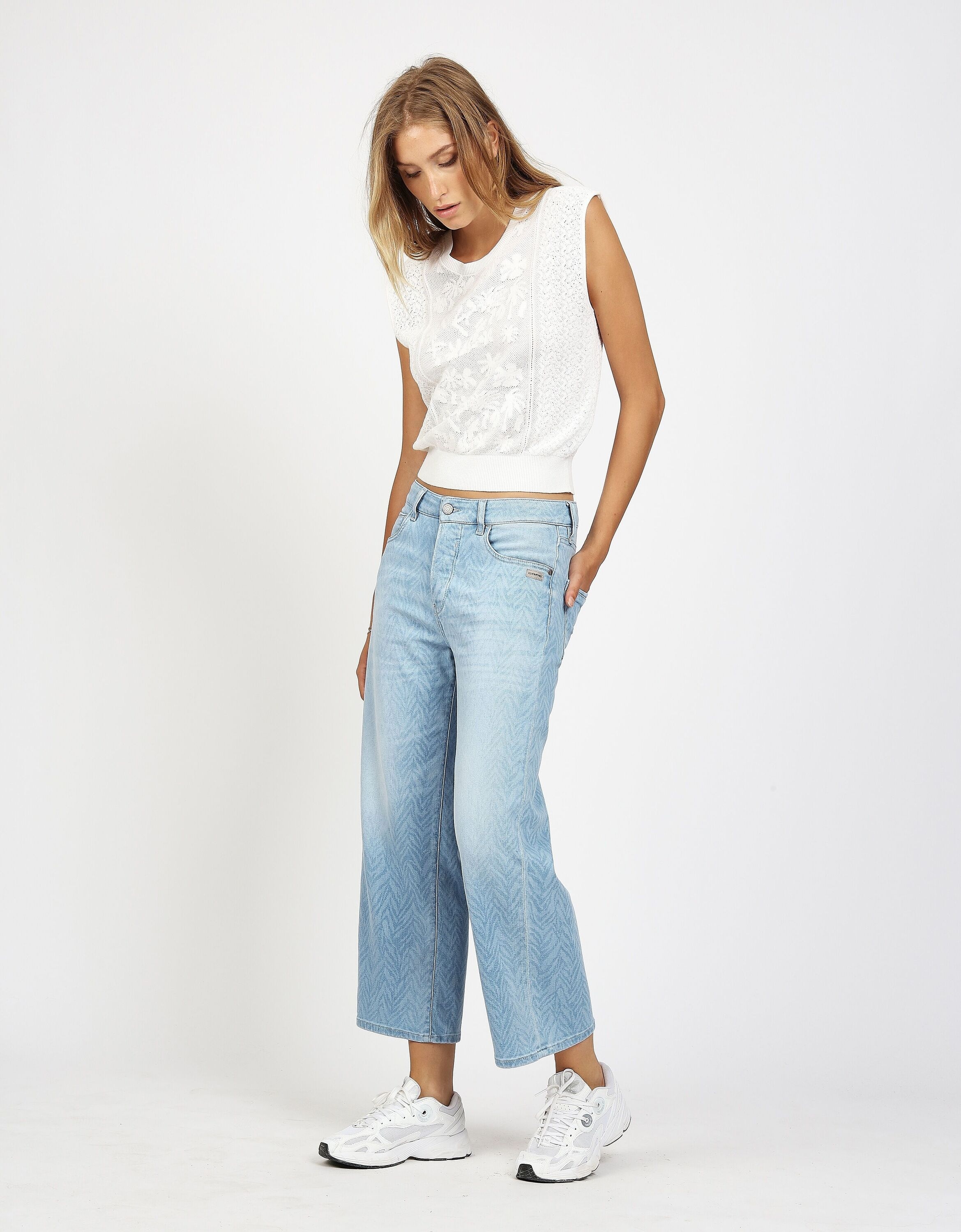 GANG 5-Pocket-Jeans »94JUL CROPPED« im 5-Pocket-Style