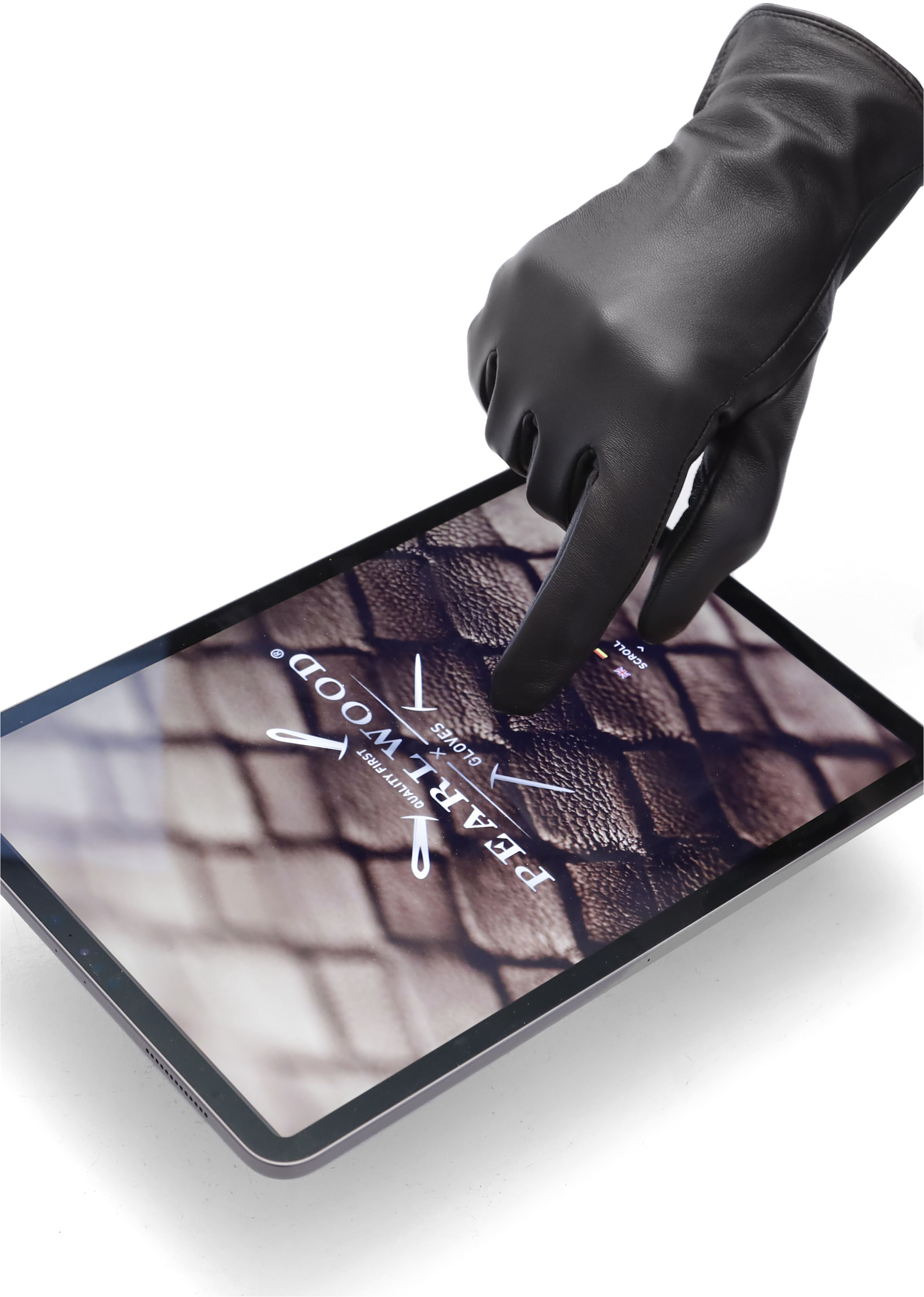 Thumbnail - PEARLWOOD Lederhandschuhe "PAM" 1 Paar, weiches Fleece-Innenfutter, Temperaturregulierend, Seitenschlitz