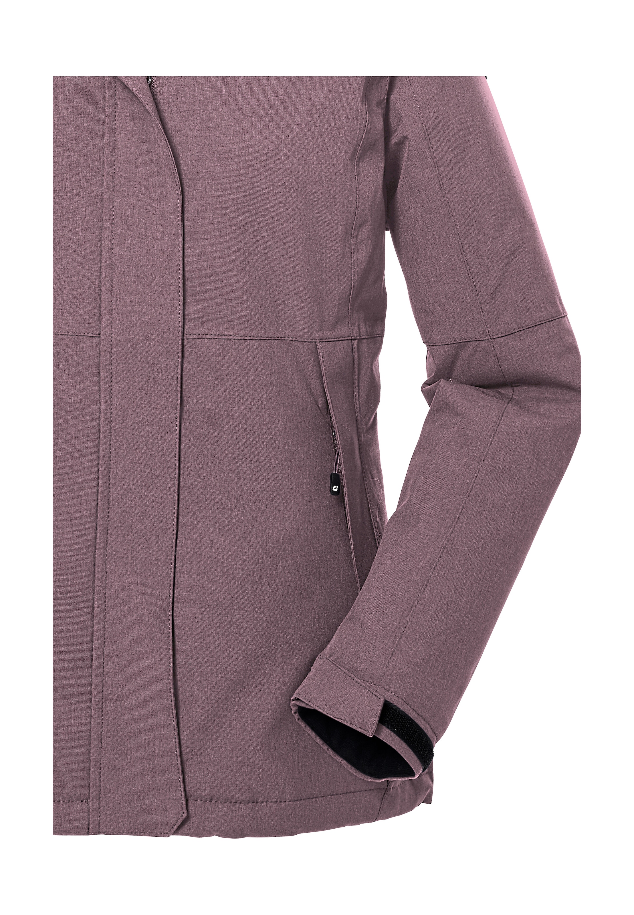 Killtec Outdoorjacke »KOW 37 WMN JCKT«, Wasserdichte Damen Funktionsjacke mit abnehmbarer Kapuze