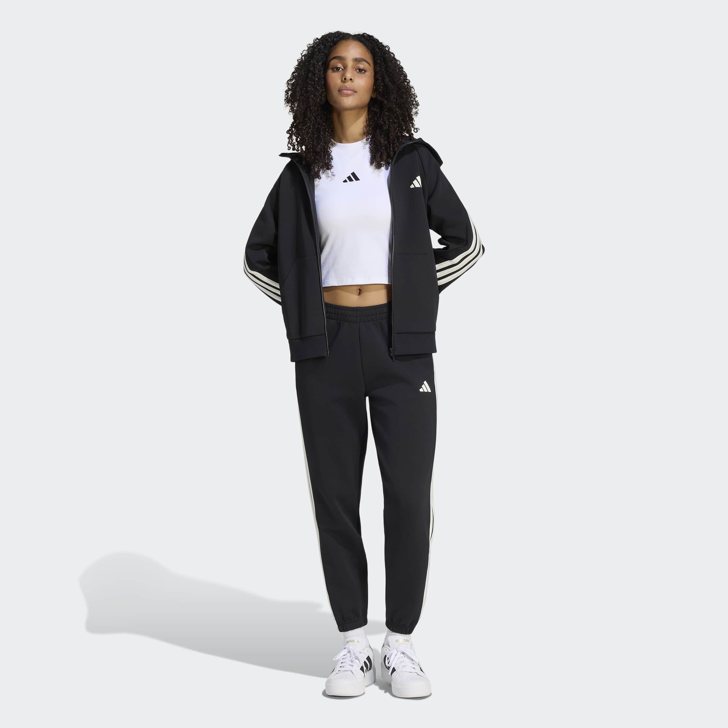 adidas Sportswear Kapuzensweatshirt »W STA 3S FZ HD«
