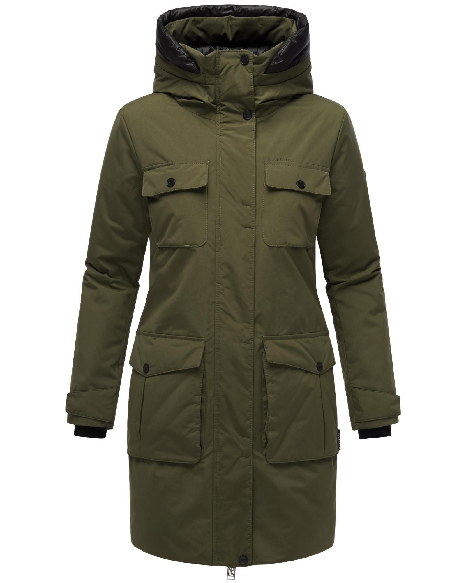 Navahoo Winterjacke »Eissturm 14«, mit Kapuze, Wasserabweisende Jacke mit Kapuze