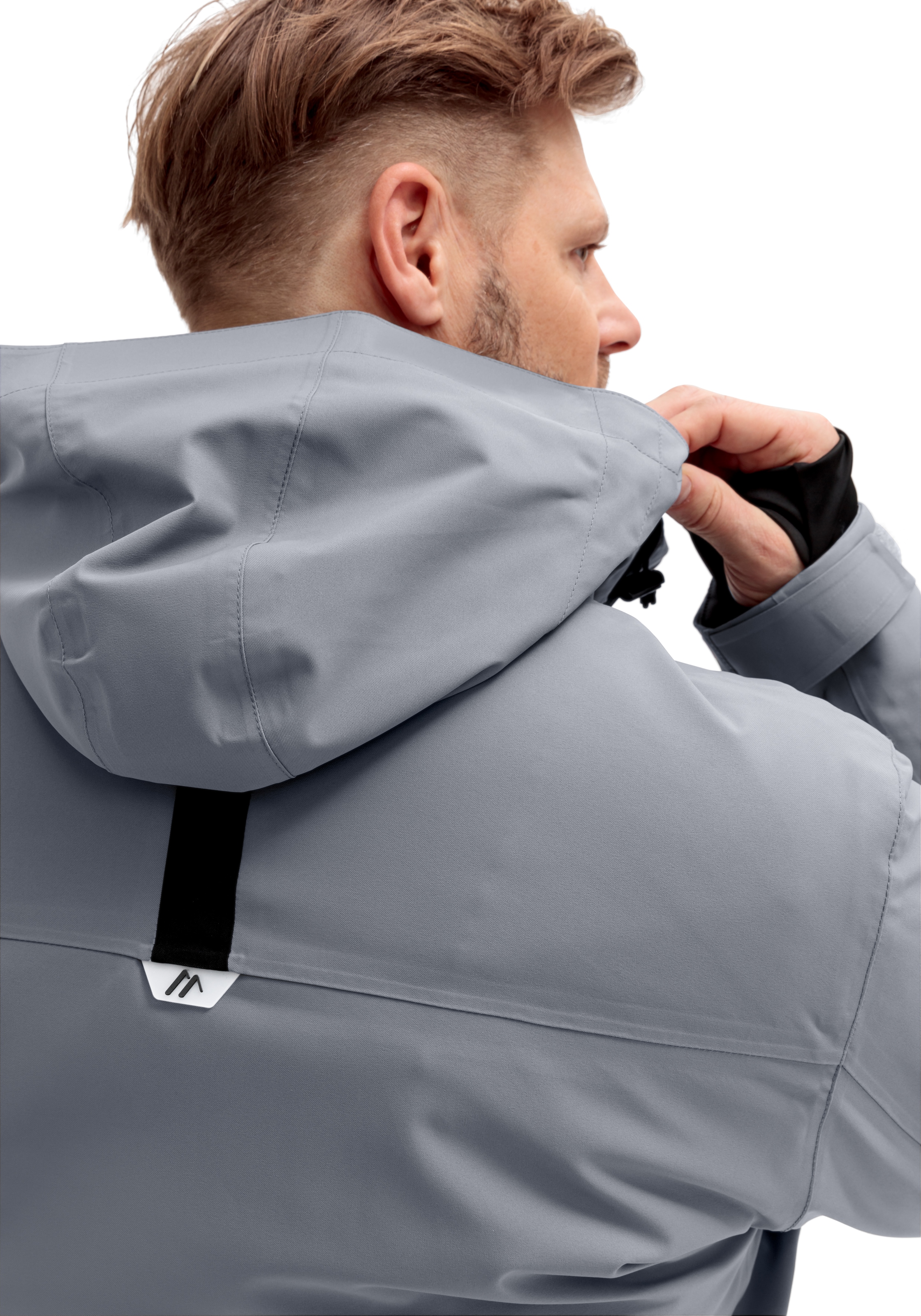 Maier Sports Skijacke »Lanciano M«, Herren Winterjacke wattiert u. wasserdicht